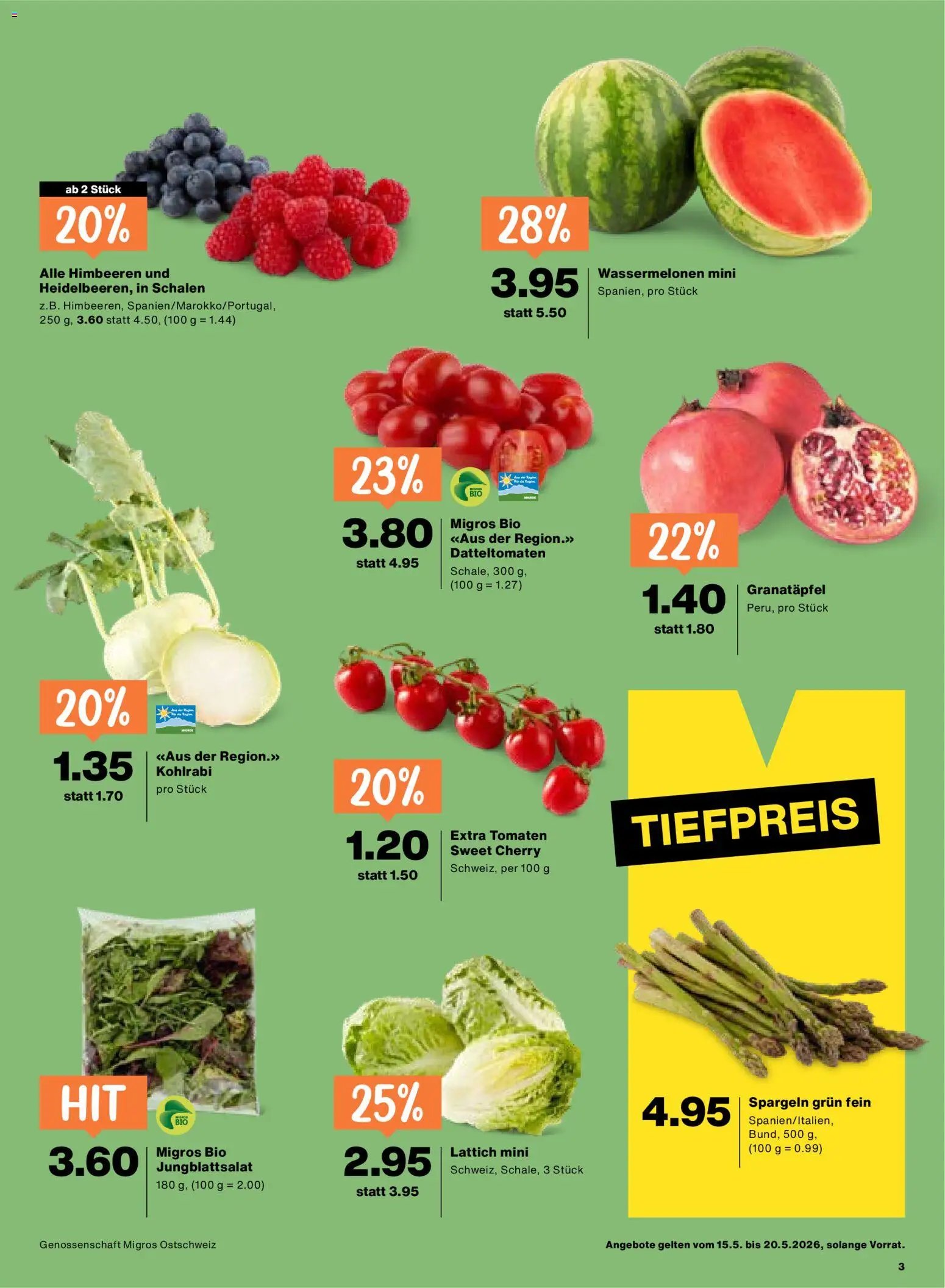 Migros aktionen (2026-05-15 - 2026-05-20) | 3