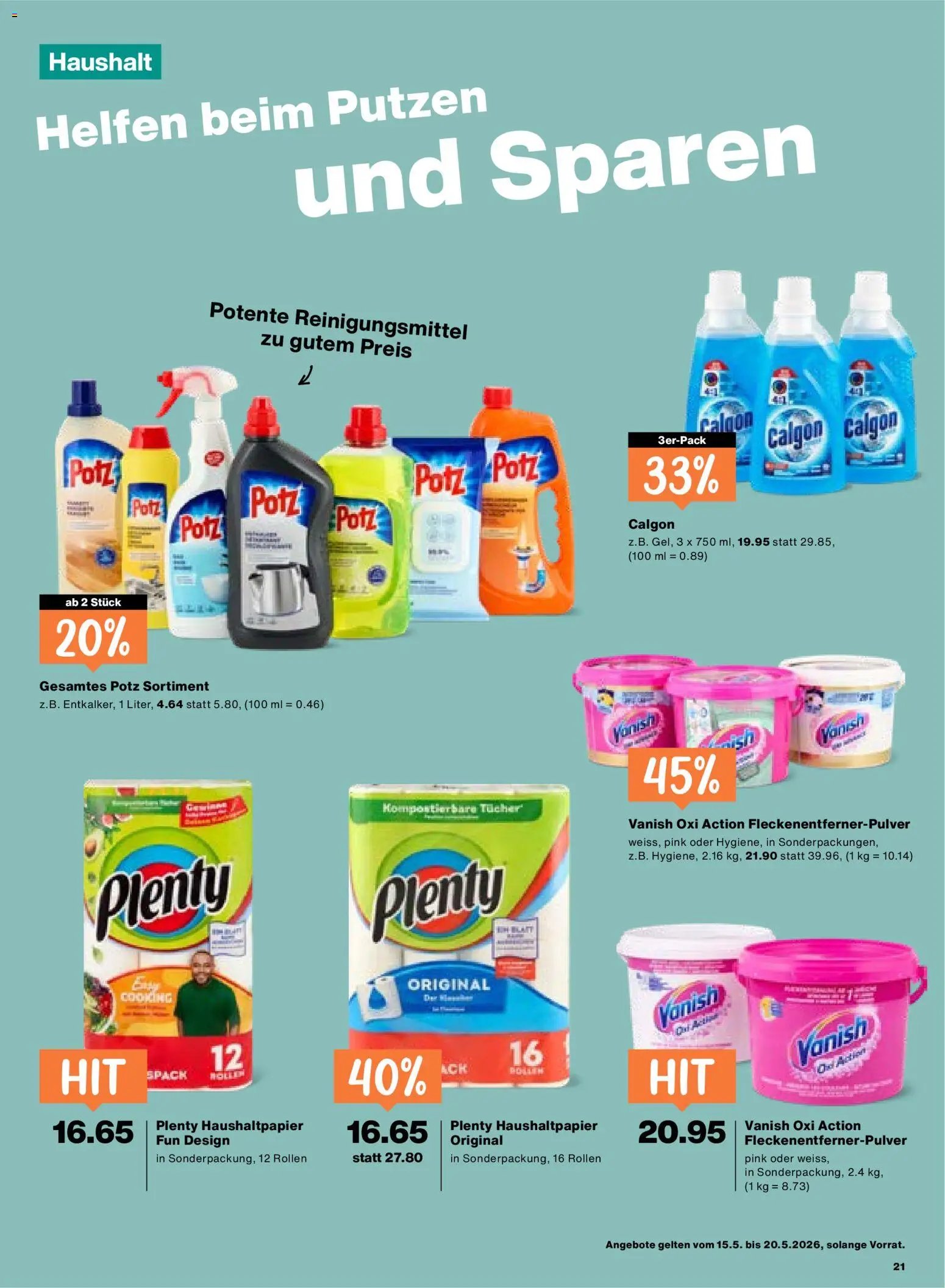 Migros aktionen (2026-05-15 - 2026-05-20) | 21