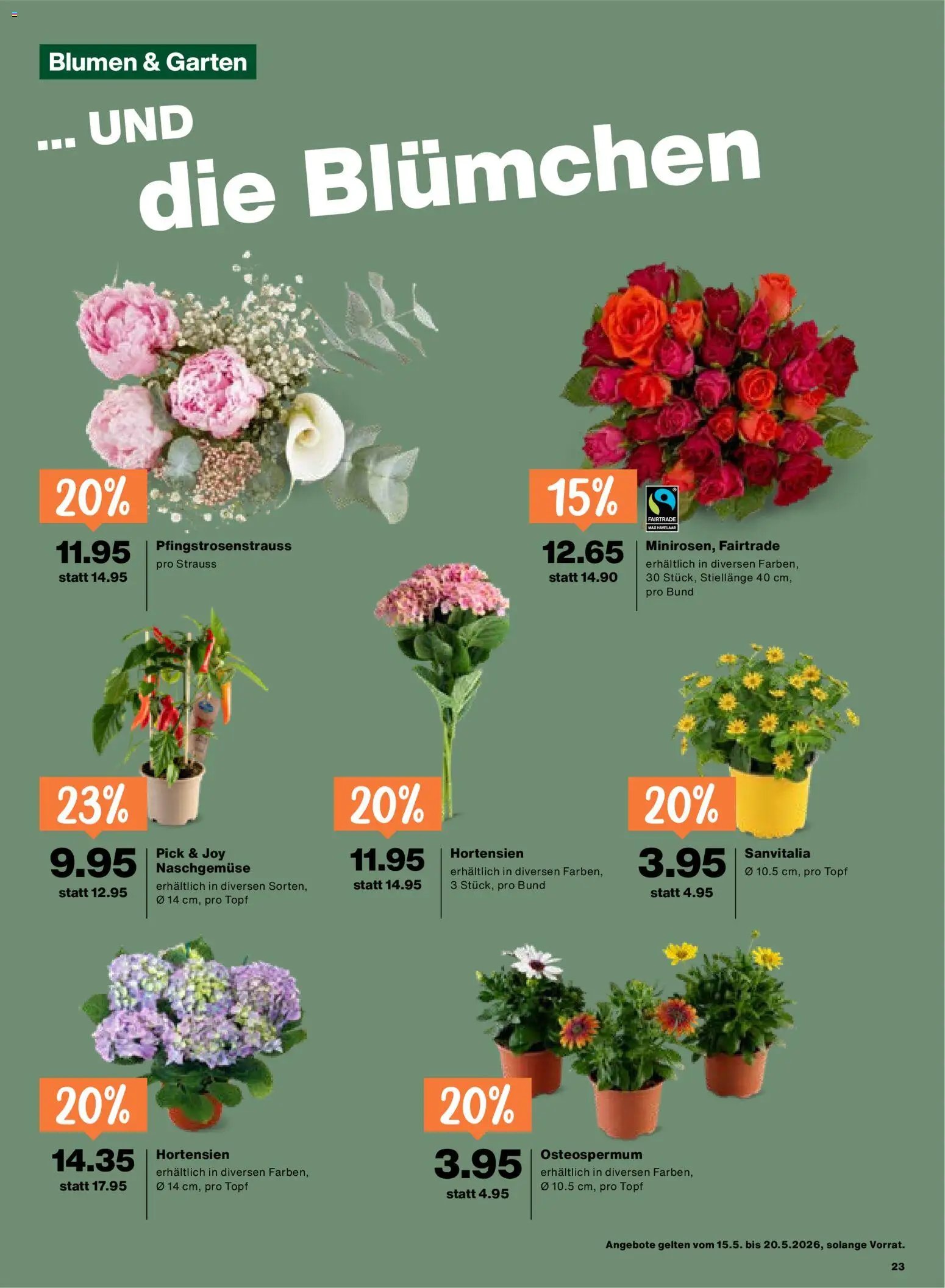 Migros aktionen (2026-05-15 - 2026-05-20) | 23