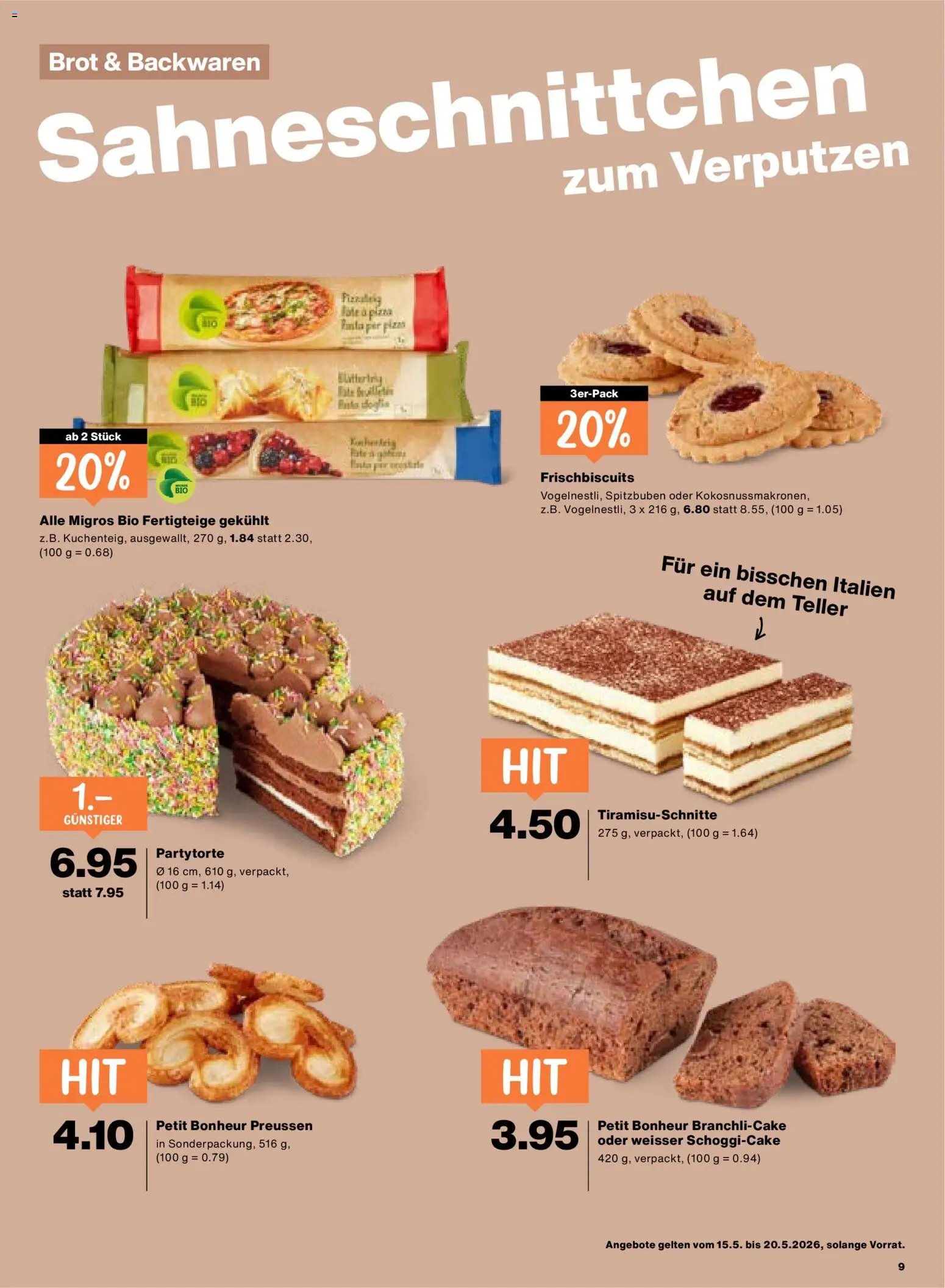 Migros aktionen (2026-05-15 - 2026-05-20) | 9