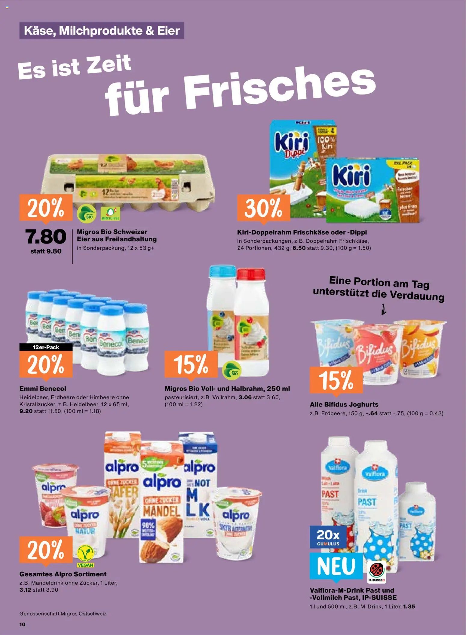 Migros aktionen (2026-05-15 - 2026-05-20) | 10