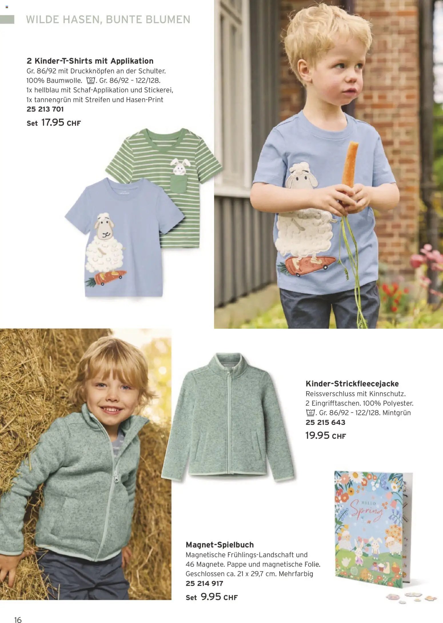 Tchibo aktionen Frühling Kids (2026-03-10 - 2026-04-12)