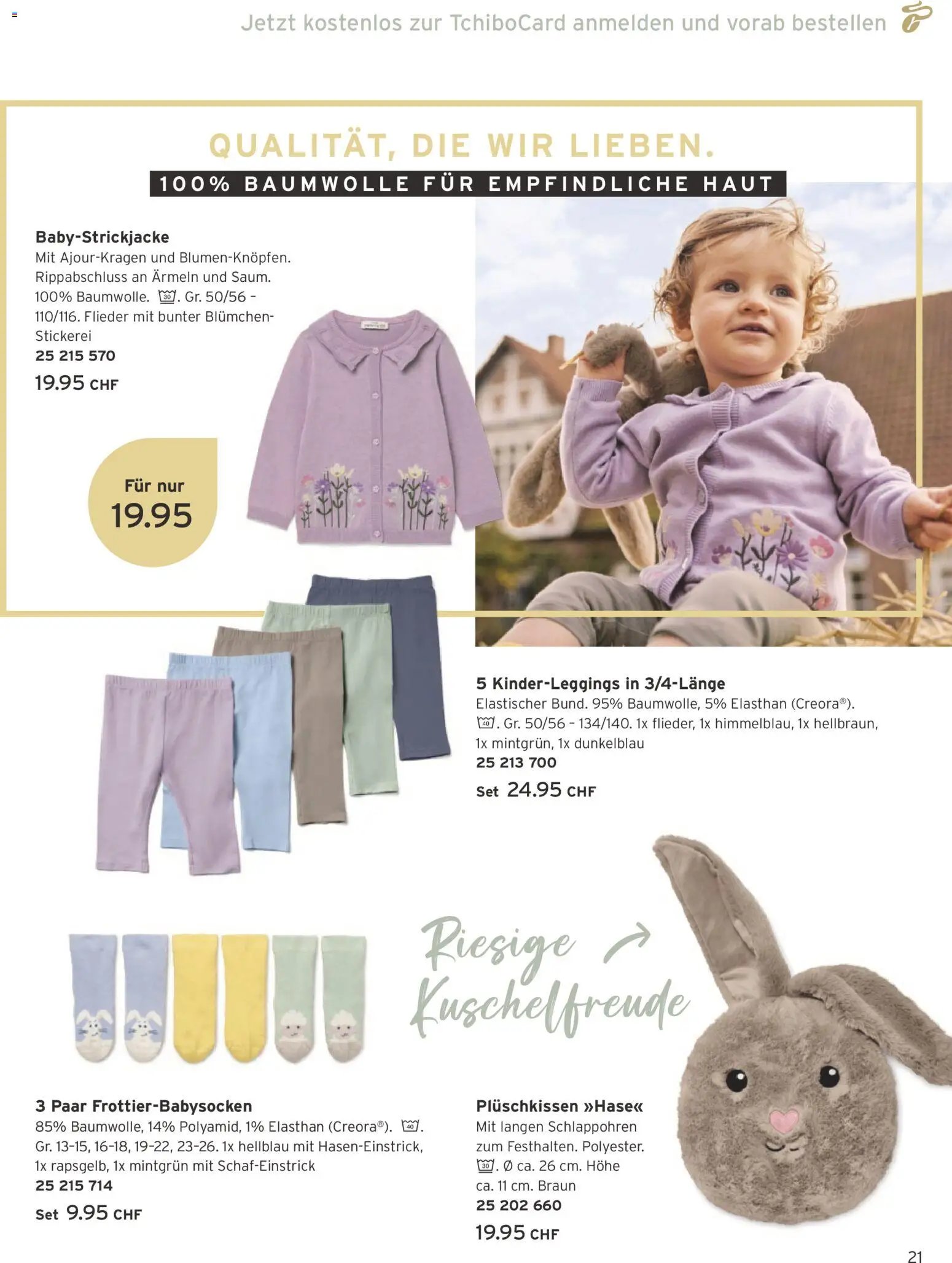 Tchibo aktionen Frühling Kids (2026-03-10 - 2026-04-12)
