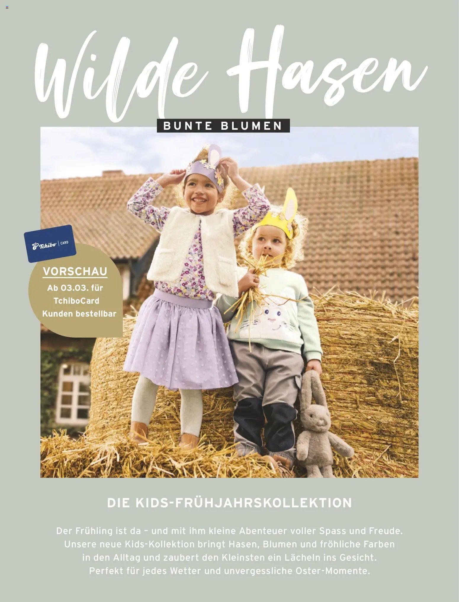 Tchibo aktionen Frühling Kids (2026-03-10 - 2026-04-12)