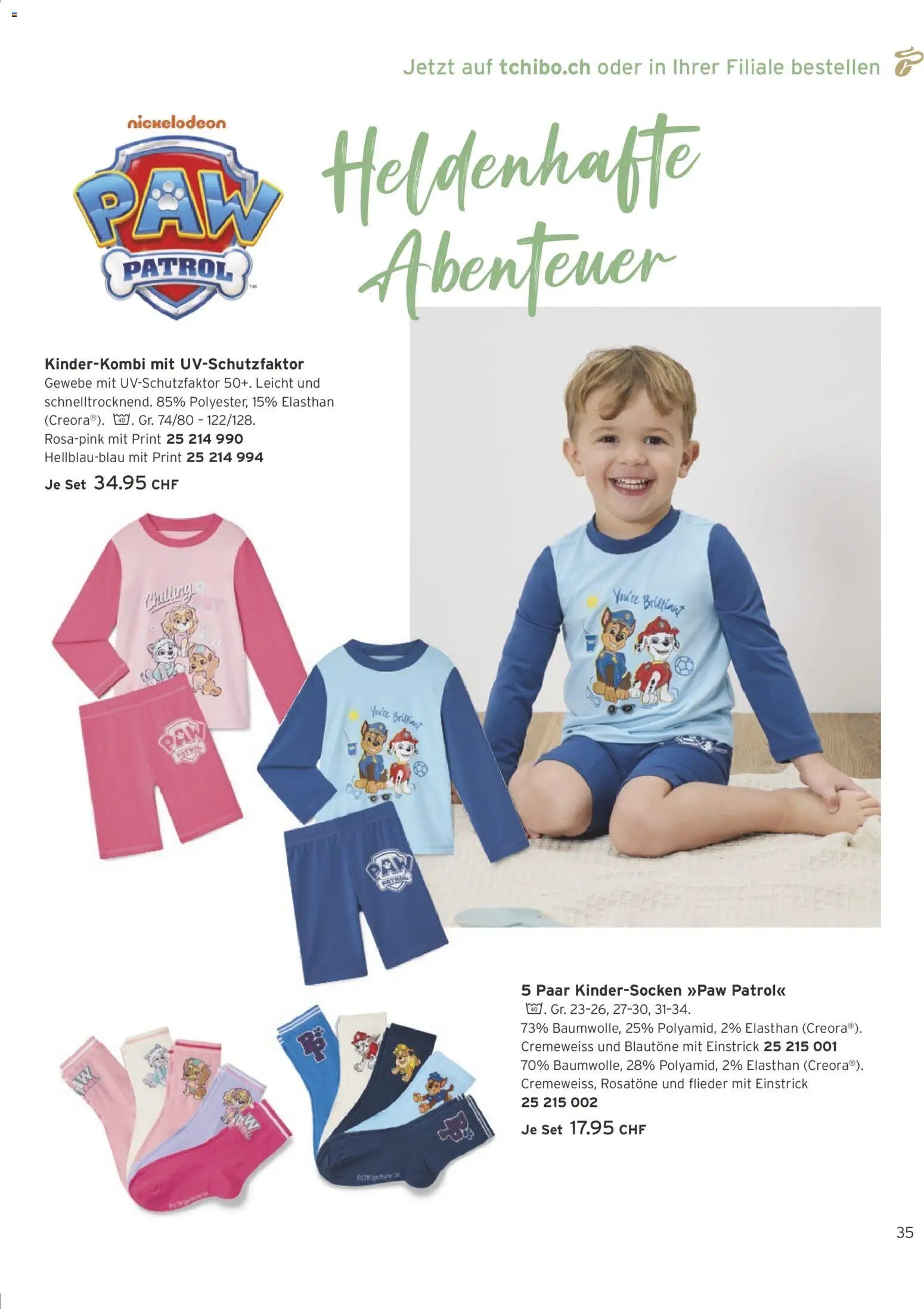 Tchibo aktionen Frühling Kids (2026-03-10 - 2026-04-12)