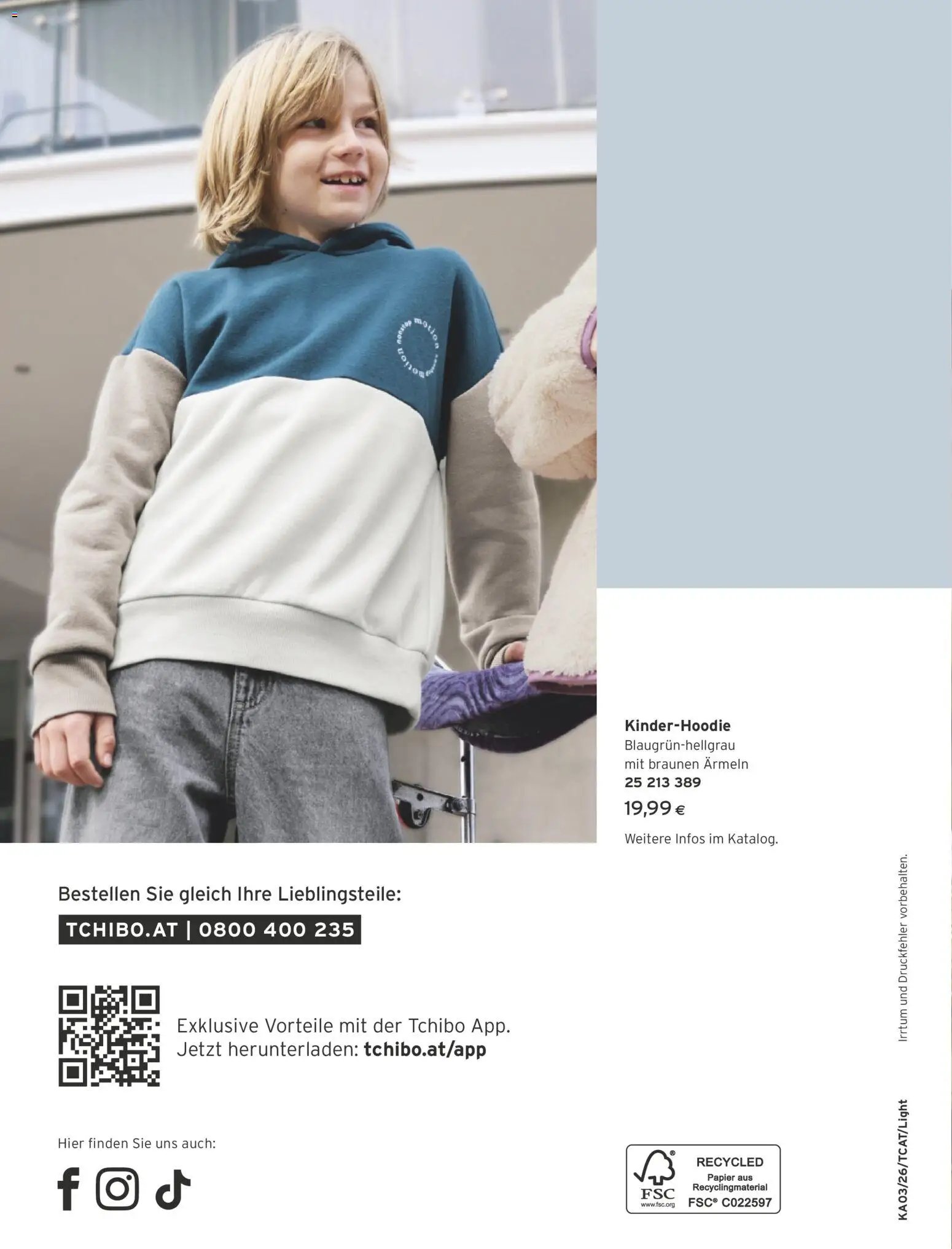 Tchibo aktionen Frühling Kids (2026-03-10 - 2026-04-12)