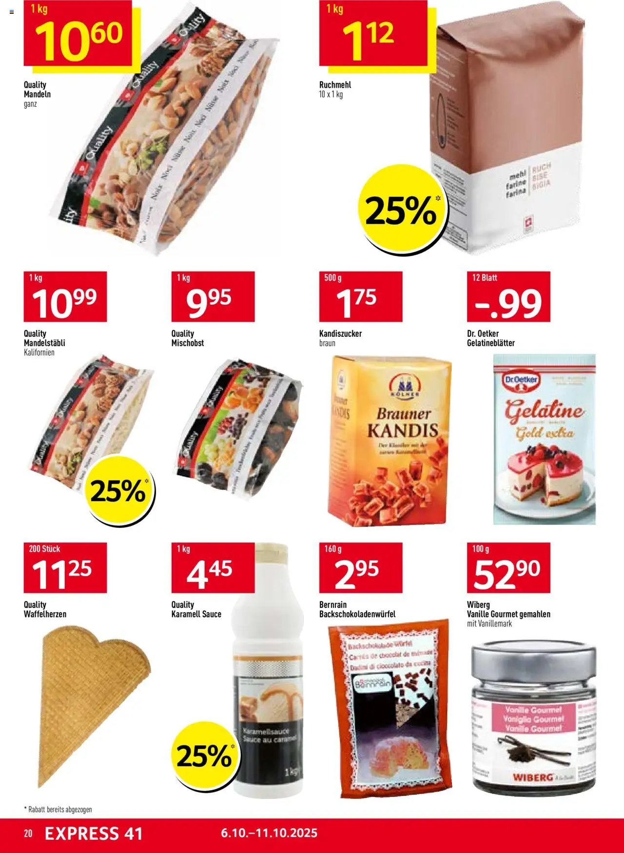 Prodega Aktionen (2025-10-06 - 2025-10-11)