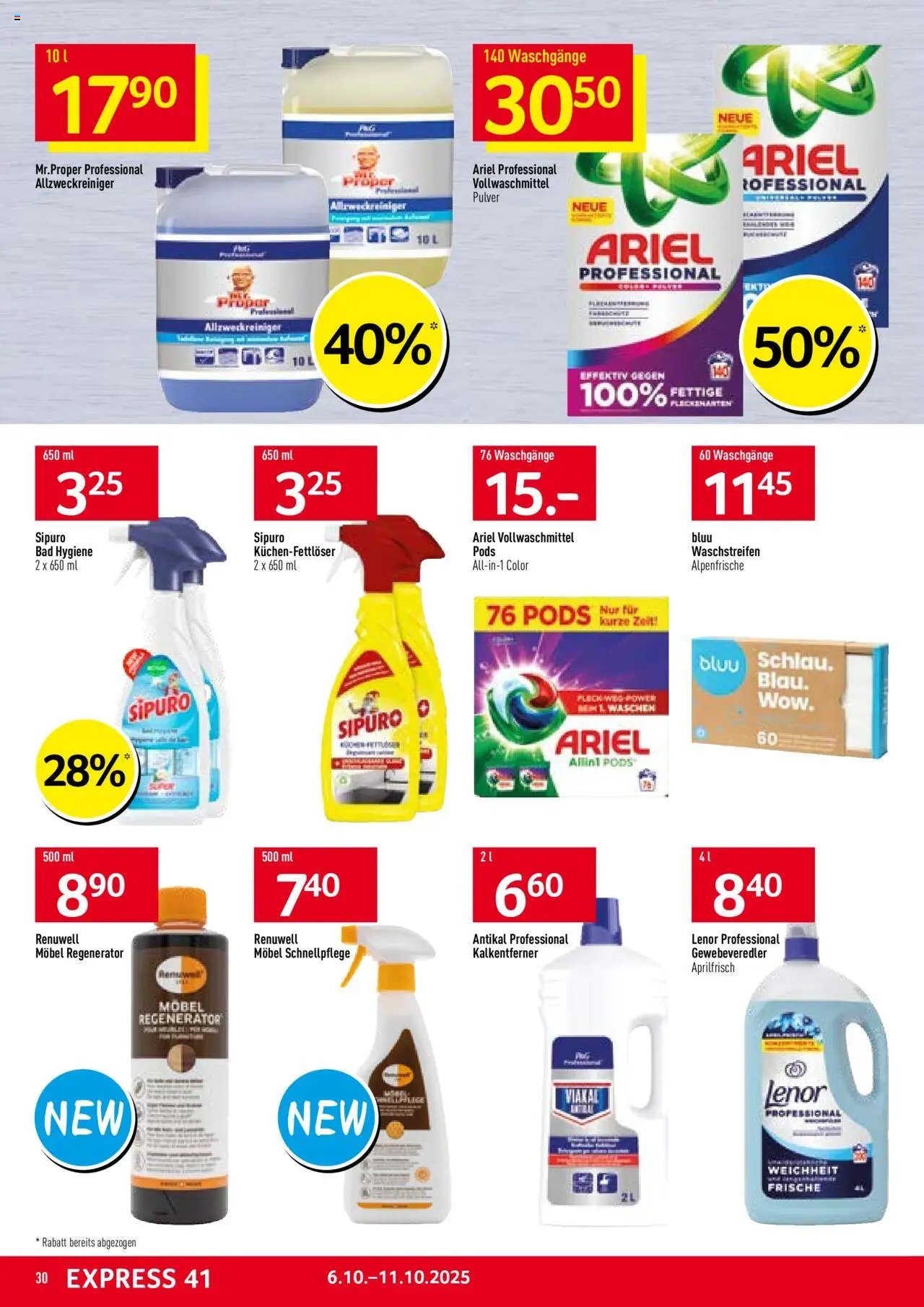 Prodega Aktionen (2025-10-06 - 2025-10-11)