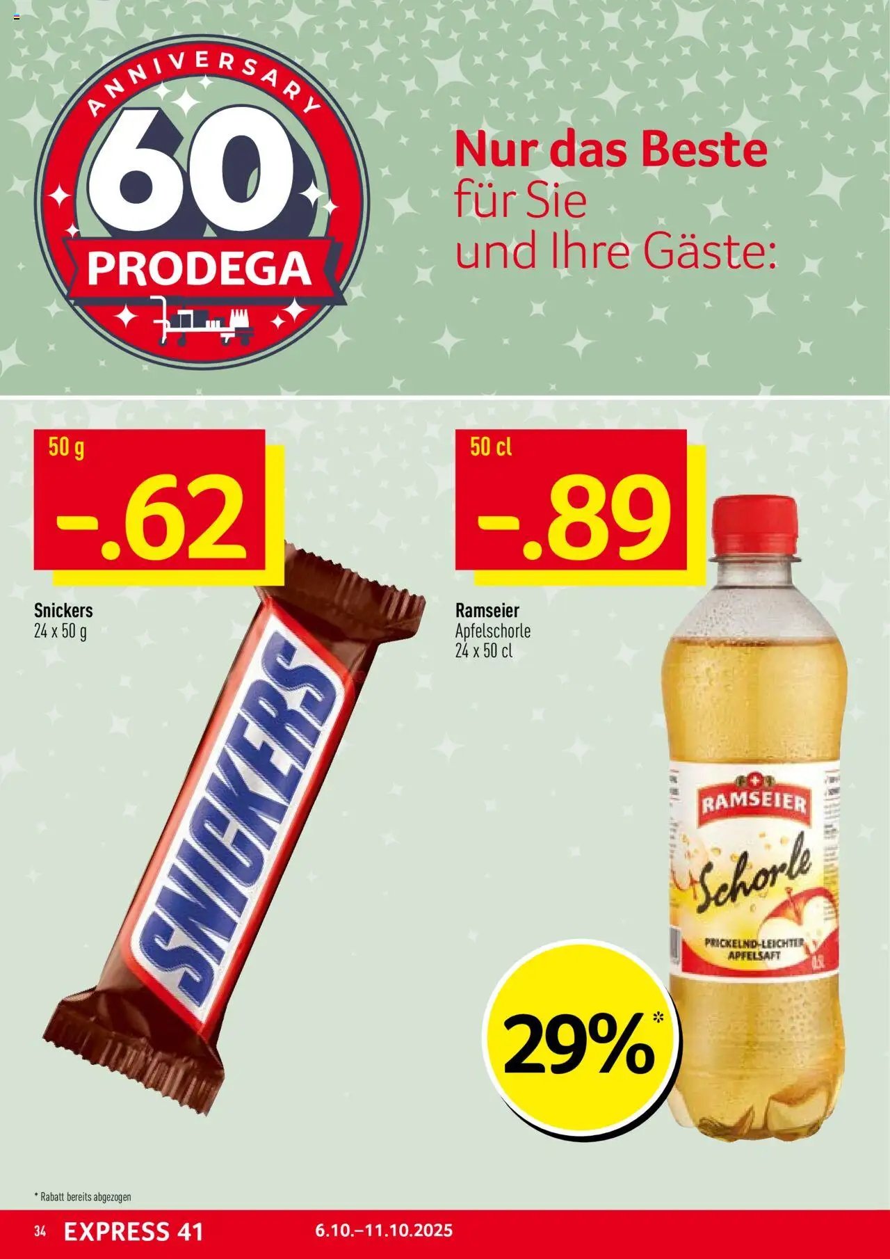 Prodega Aktionen (2025-10-06 - 2025-10-11)