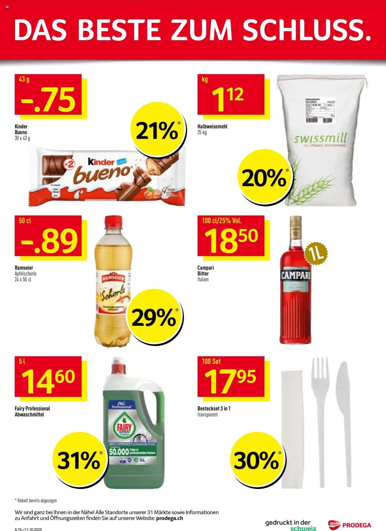 Prodega Aktionen (2025-10-06 - 2025-10-11)