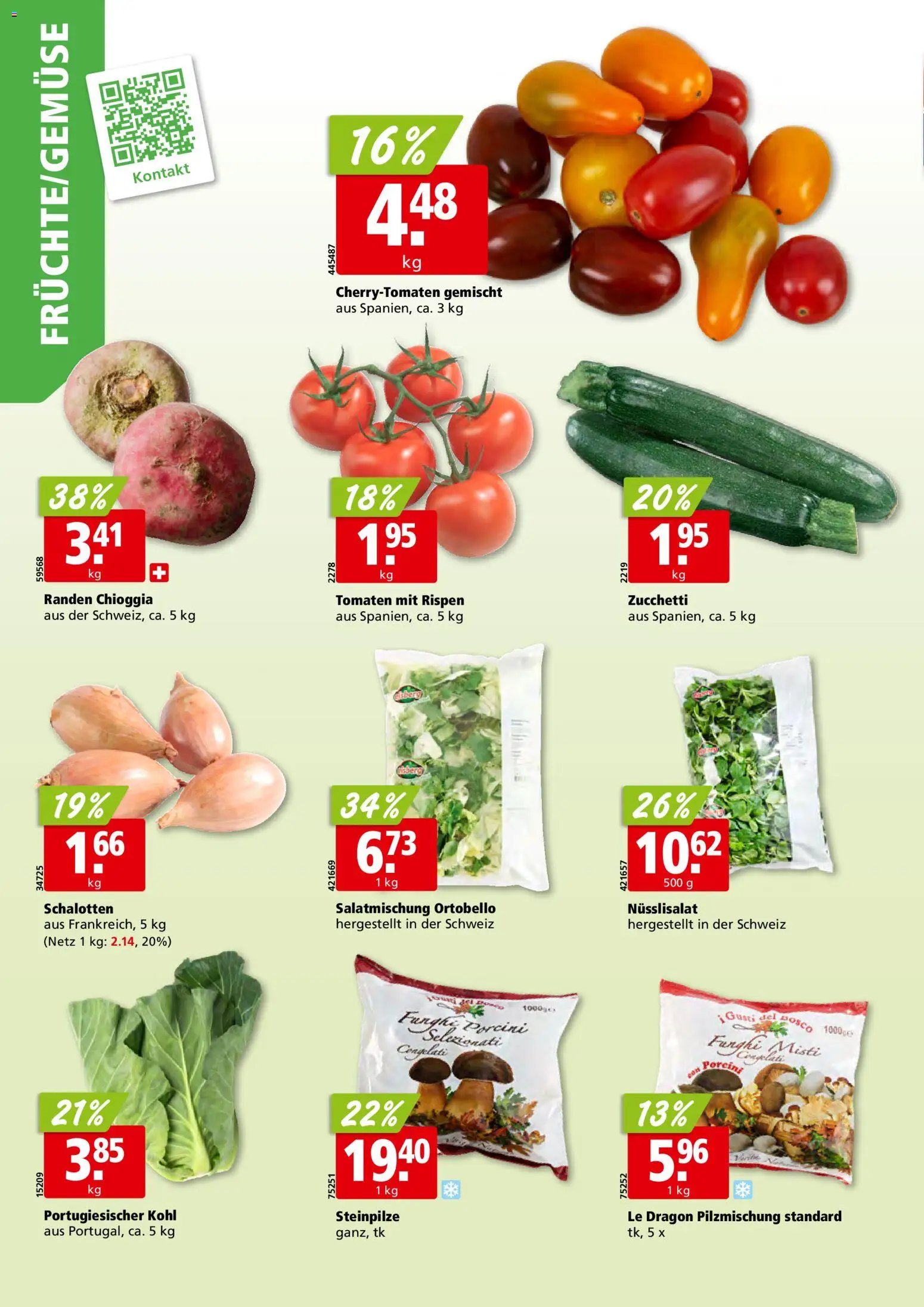 Aligro Aktionen Schlieren, Gossau SG, Frauenfeld, Rapperswil-Jona, Sargans, Bern, Brüttisellen, Pratteln, Emmen, Spreitenbach (2025-12-15 - 2025-12-24) | 2