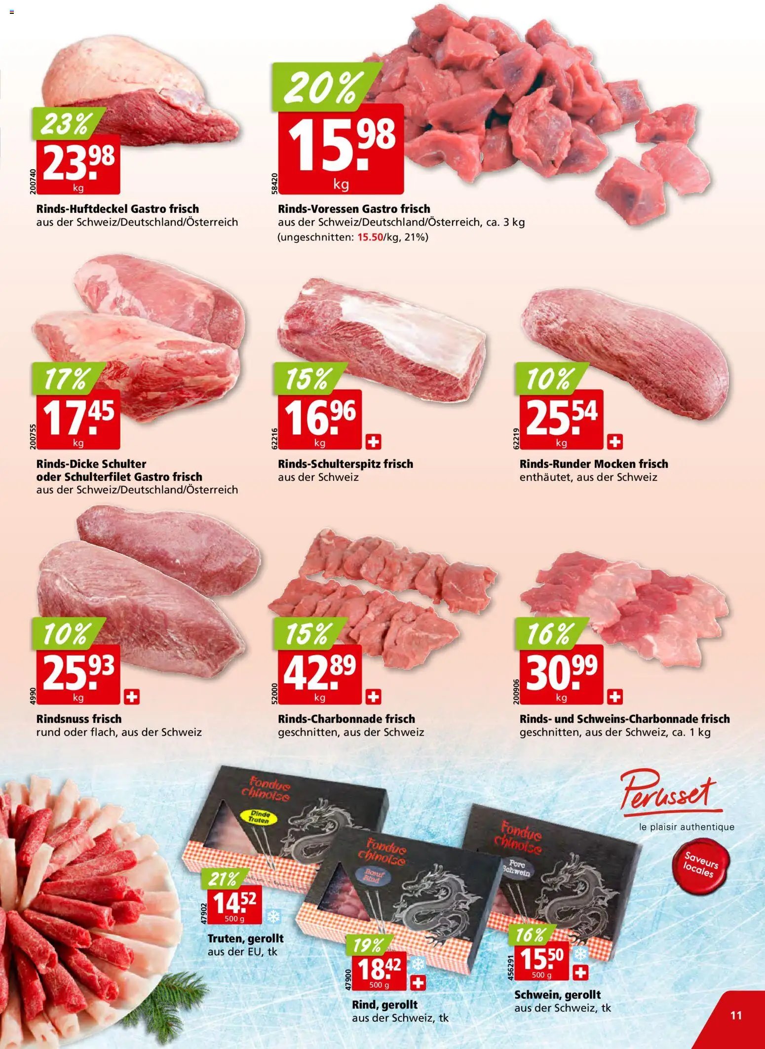 Aligro Aktionen Schlieren, Gossau SG, Frauenfeld, Rapperswil-Jona, Sargans, Bern, Brüttisellen, Pratteln, Emmen, Spreitenbach (2025-12-15 - 2025-12-24) | 11