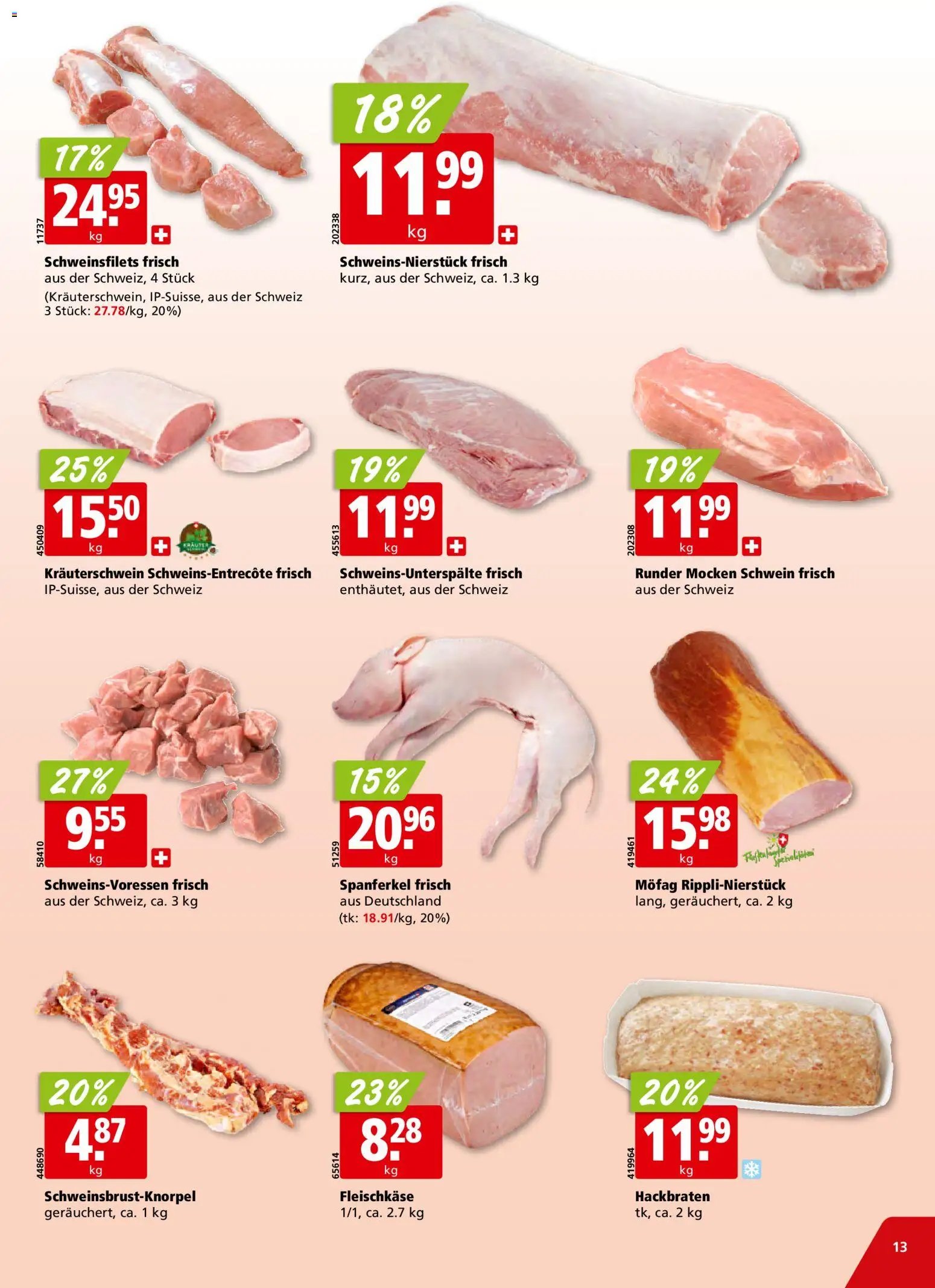 Aligro Aktionen Schlieren, Gossau SG, Frauenfeld, Rapperswil-Jona, Sargans, Bern, Brüttisellen, Pratteln, Emmen, Spreitenbach (2025-12-15 - 2025-12-24) | 13