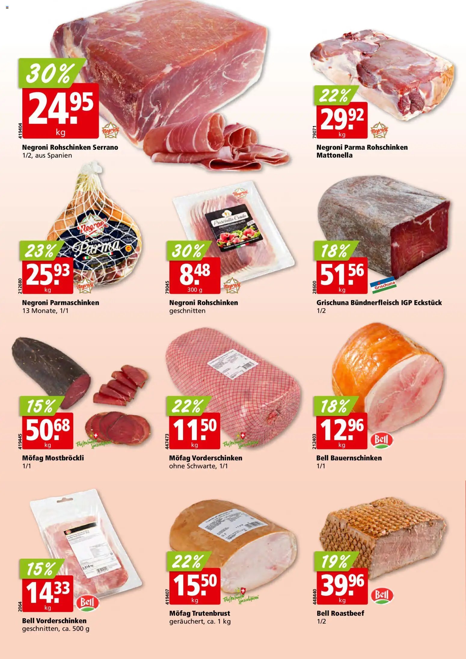 Aligro Aktionen Schlieren, Gossau SG, Frauenfeld, Rapperswil-Jona, Sargans, Bern, Brüttisellen, Pratteln, Emmen, Spreitenbach (2025-12-15 - 2025-12-24) | 14