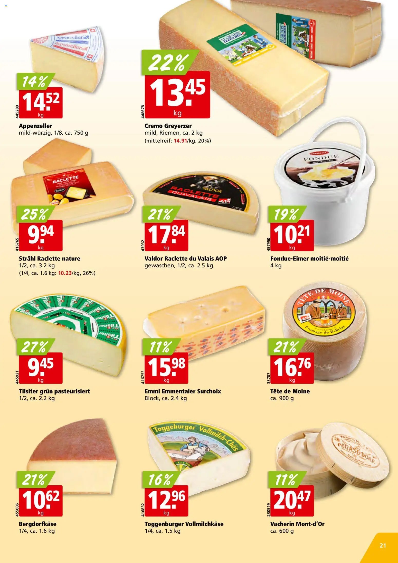 Aligro Aktionen Schlieren, Gossau SG, Frauenfeld, Rapperswil-Jona, Sargans, Bern, Brüttisellen, Pratteln, Emmen, Spreitenbach (2025-12-15 - 2025-12-24) | 21