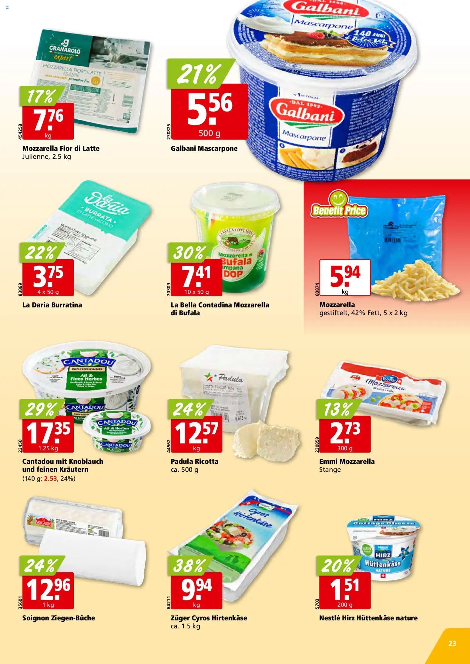 Aligro Aktionen Schlieren, Gossau SG, Frauenfeld, Rapperswil-Jona, Sargans, Bern, Brüttisellen, Pratteln, Emmen, Spreitenbach (2025-12-15 - 2025-12-24) | 23