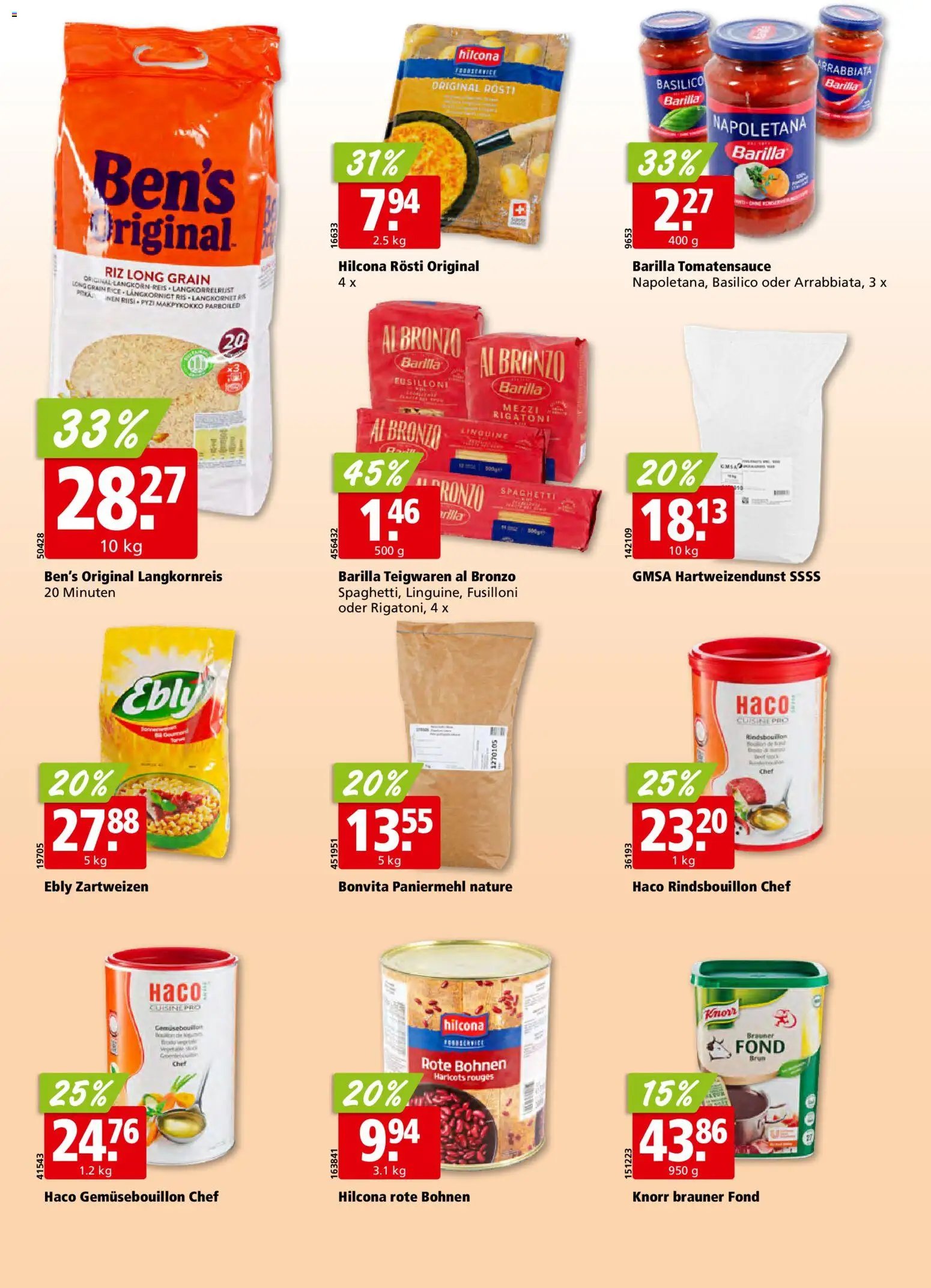 Aligro Aktionen Schlieren, Gossau SG, Frauenfeld, Rapperswil-Jona, Sargans, Bern, Brüttisellen, Pratteln, Emmen, Spreitenbach (2025-12-15 - 2025-12-24) | 28