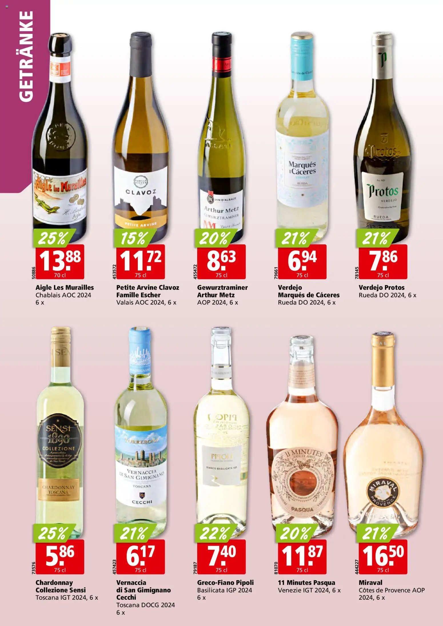 Aligro Aktionen Schlieren, Gossau SG, Frauenfeld, Rapperswil-Jona, Sargans, Bern, Brüttisellen, Pratteln, Emmen, Spreitenbach (2025-12-15 - 2025-12-24) | 30