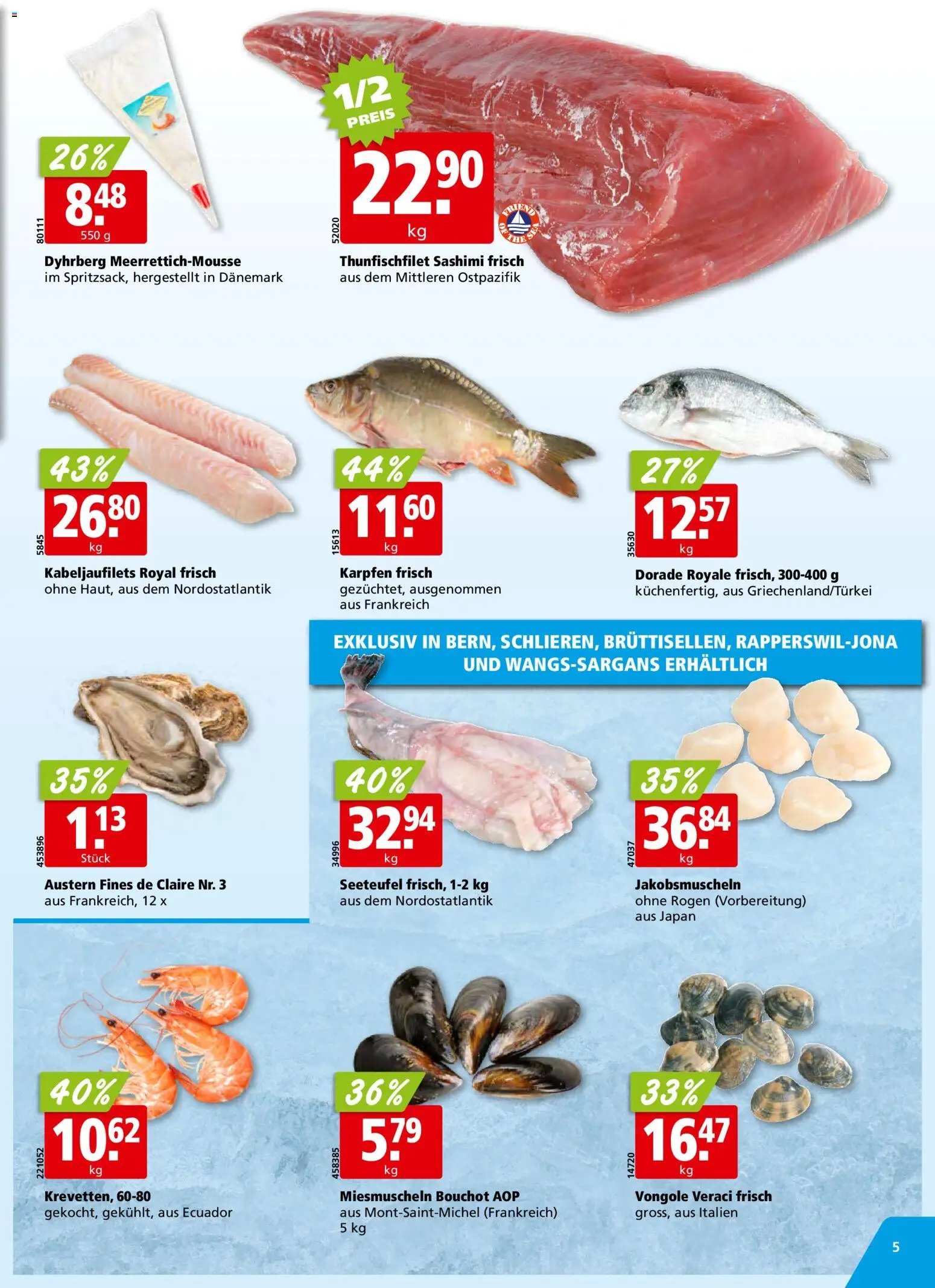 Aligro Aktionen Schlieren, Gossau SG, Frauenfeld, Rapperswil-Jona, Sargans, Bern, Brüttisellen, Pratteln, Emmen, Spreitenbach (2025-12-15 - 2025-12-24) | 5