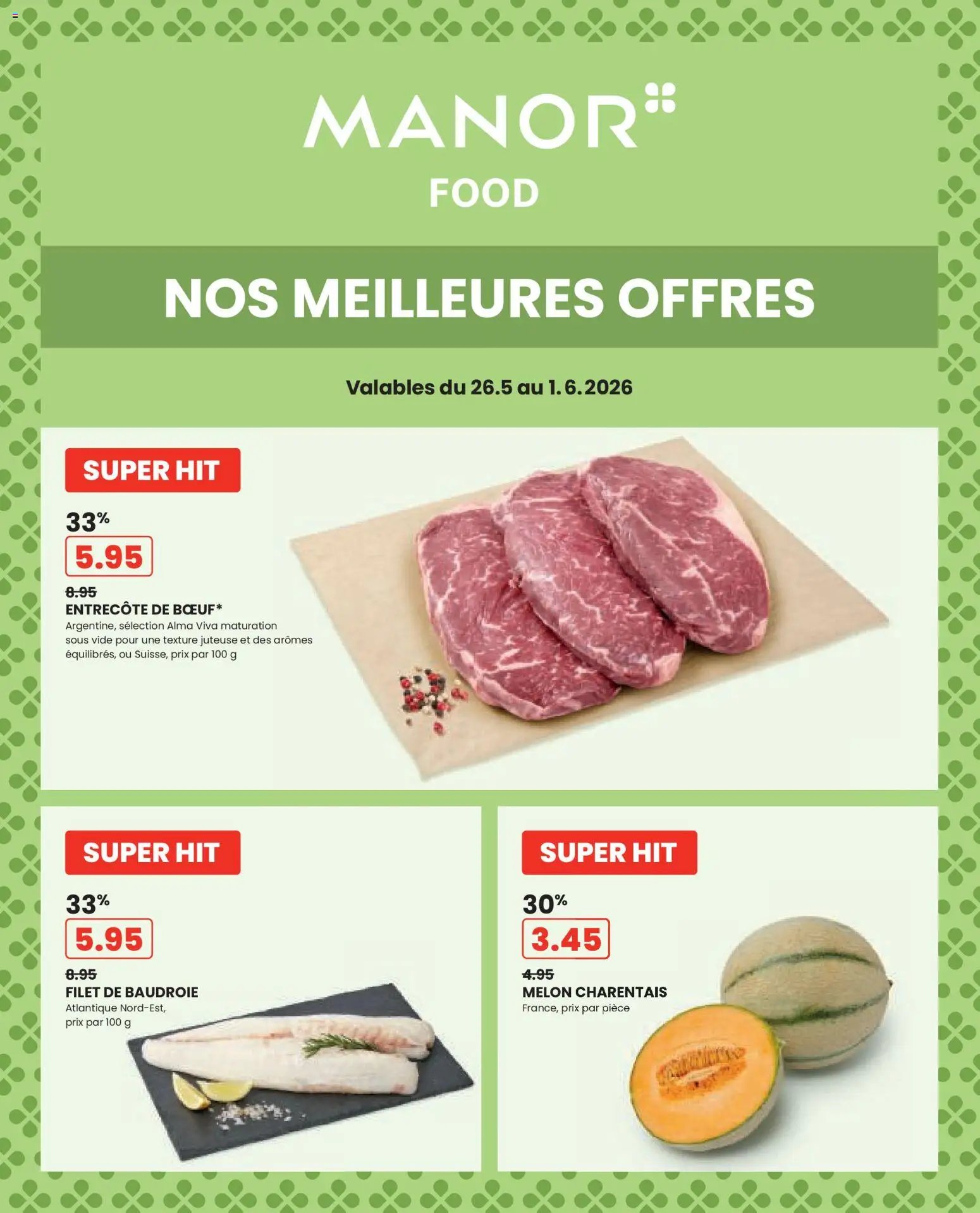 Manor aktionen FR (2026-05-26 - 2026-06-01)