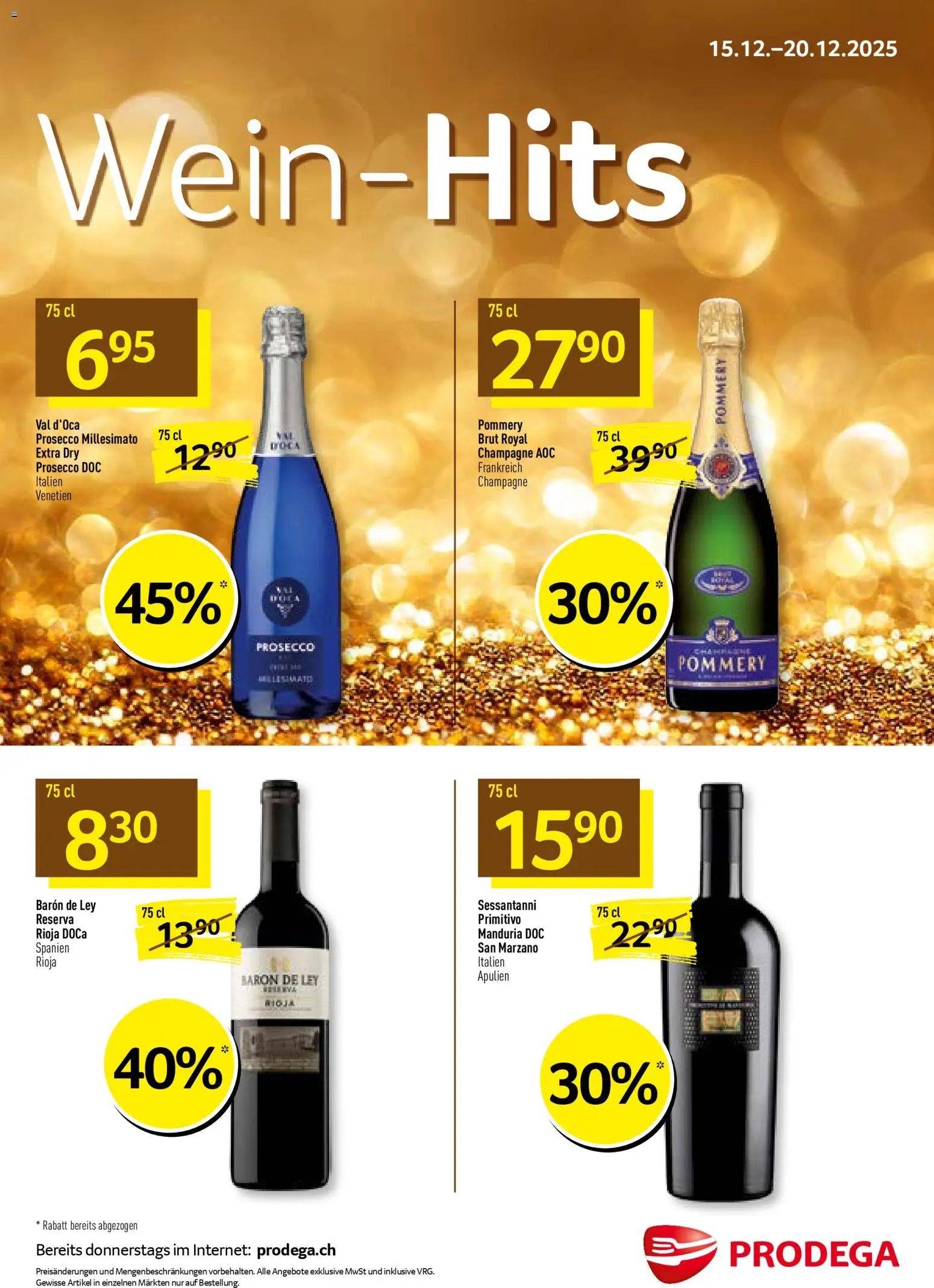 Prodega Aktionen Wein-Hits (2025-12-15 - 2025-12-20) | 1