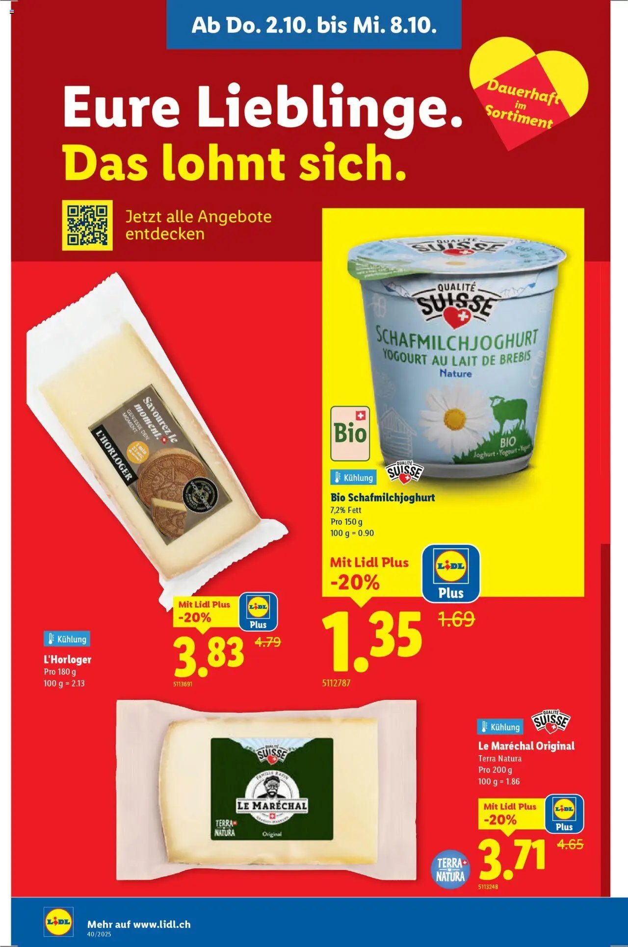 Lidl Aktionen Eure Lieblinge (2025-10-02 - 2025-10-08) | 1