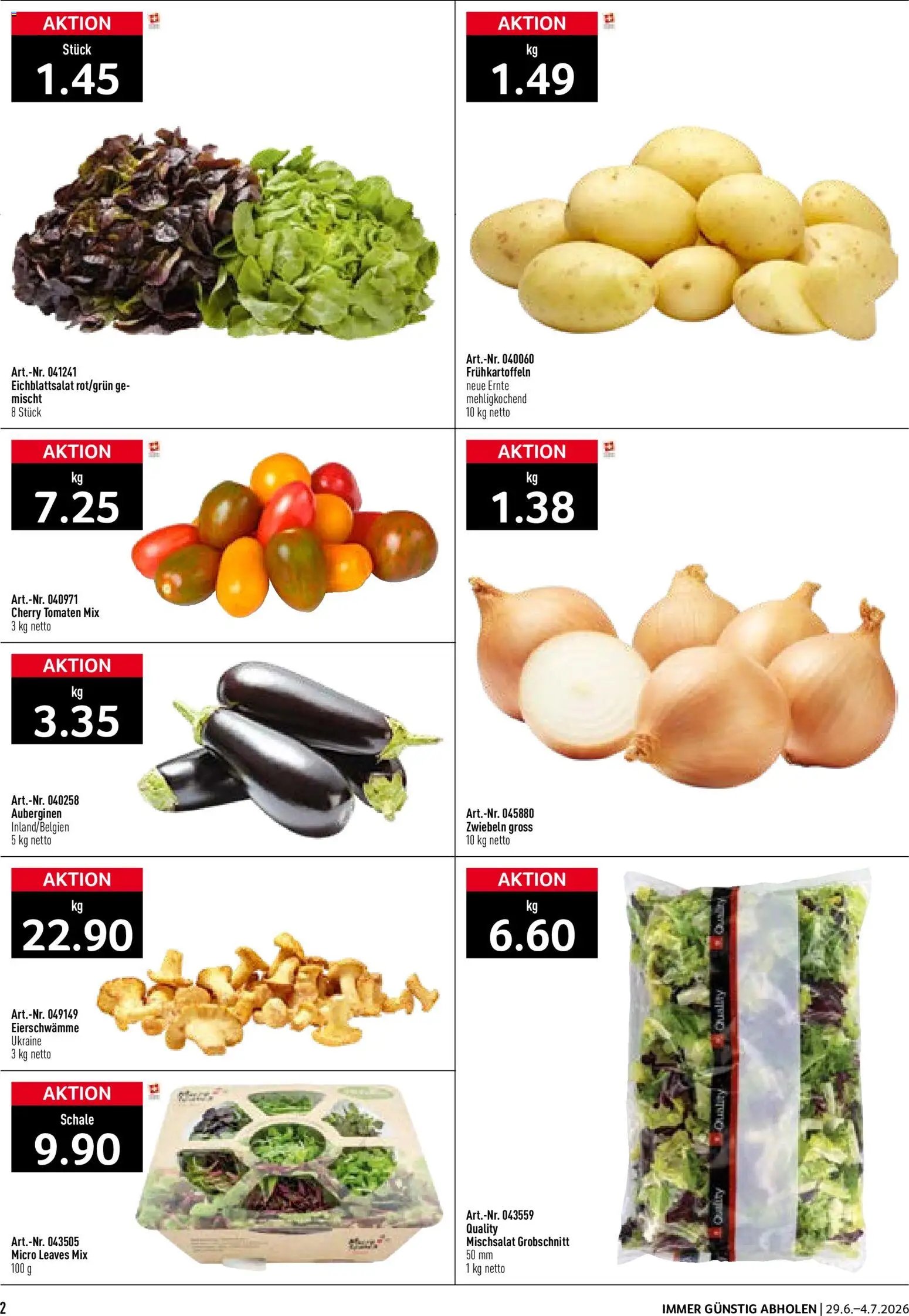 Prodega aktionen