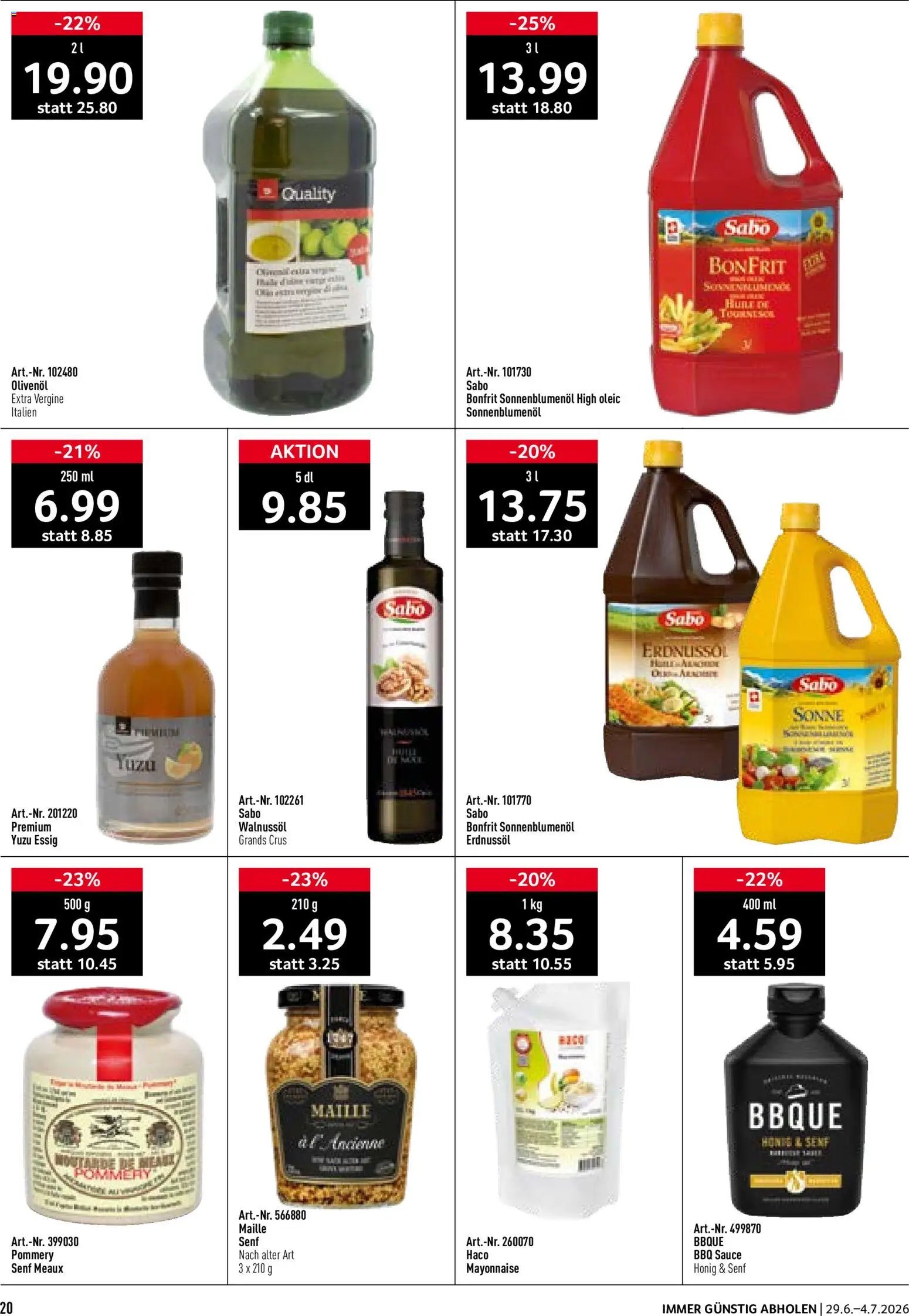 Prodega aktionen