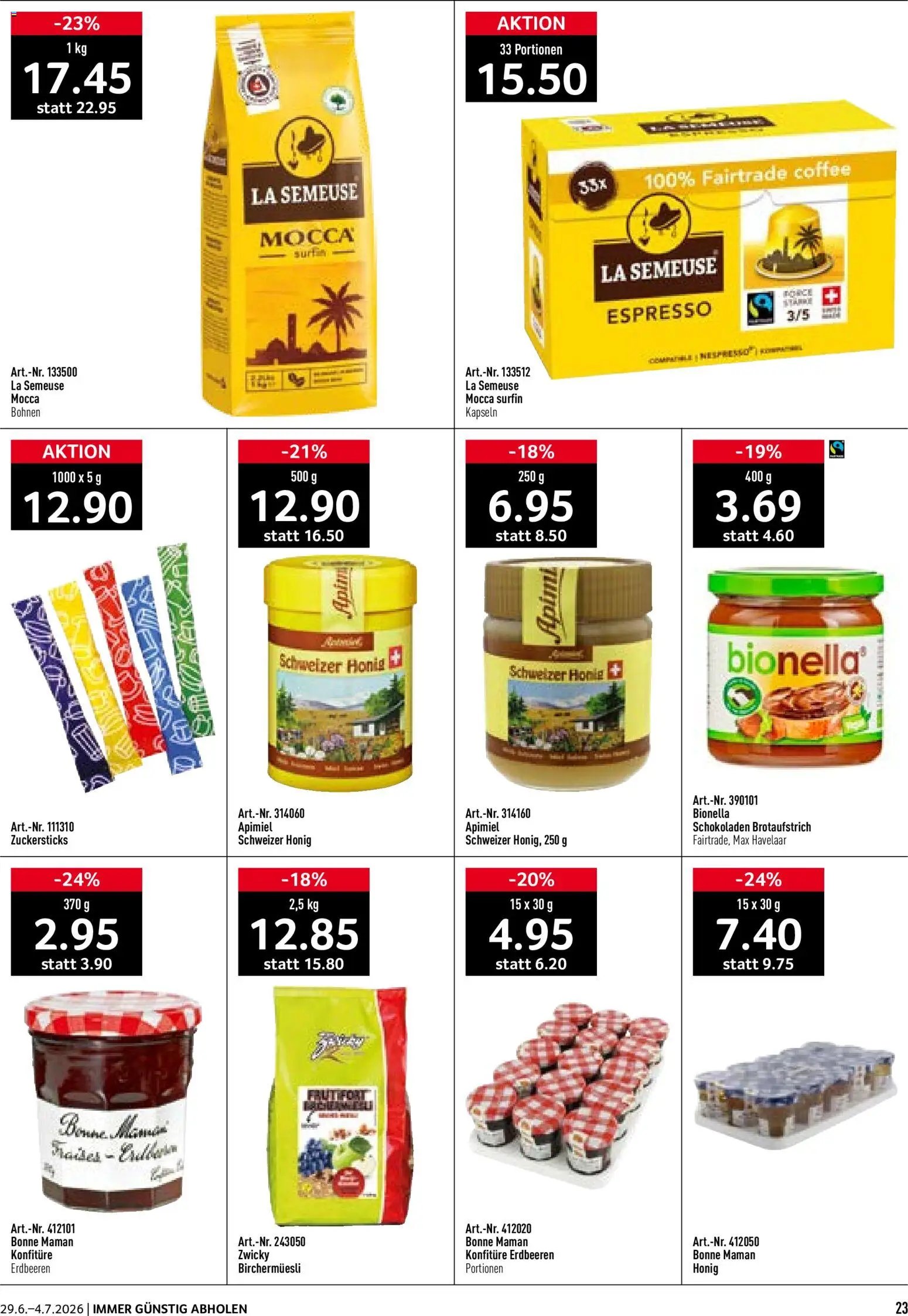 Prodega aktionen