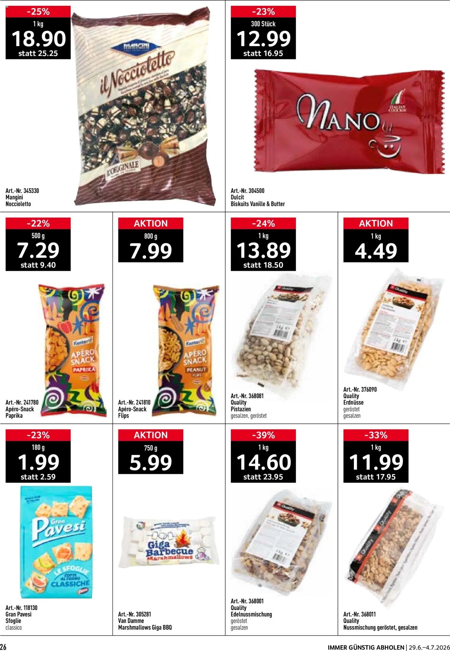 Prodega aktionen