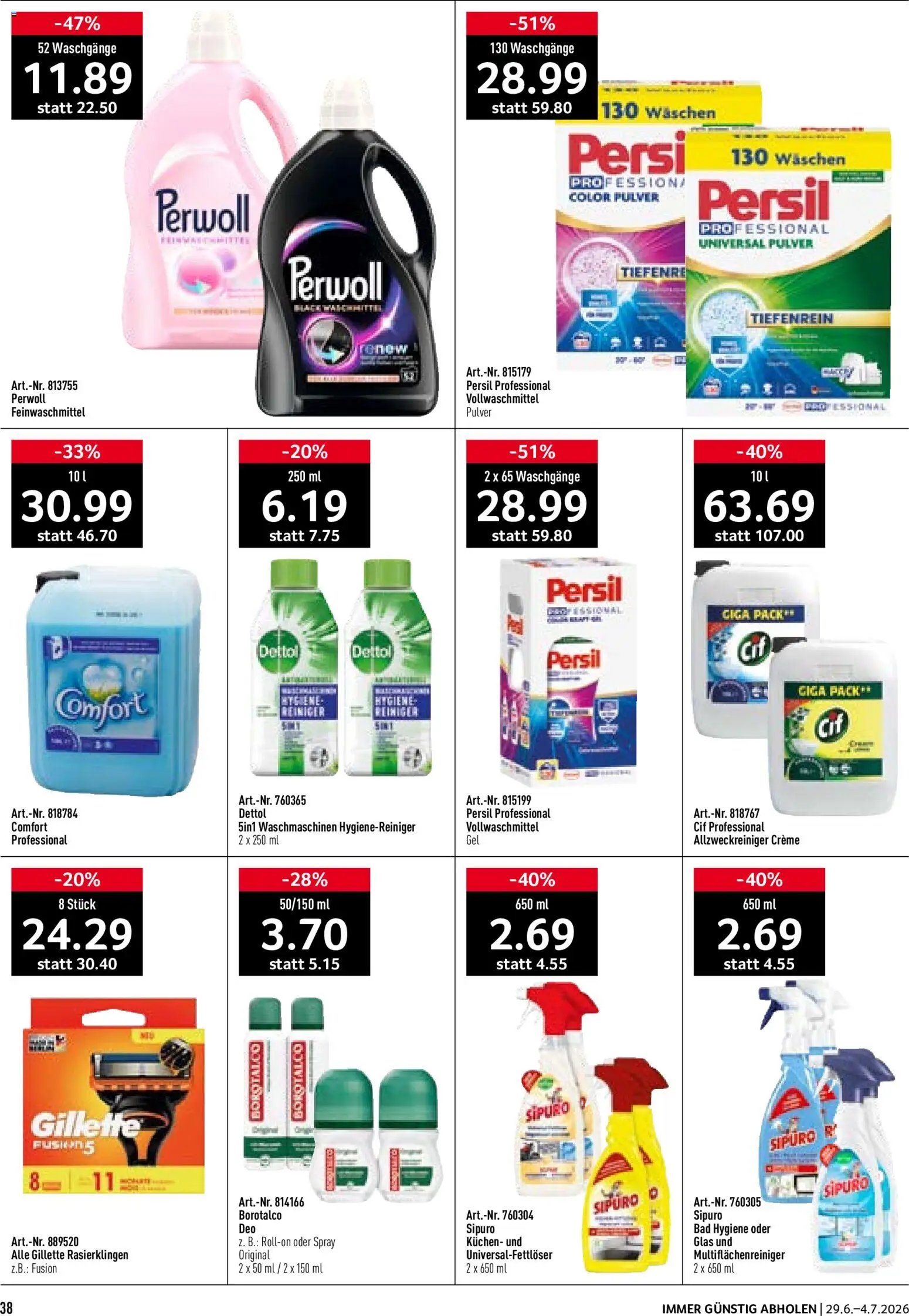 Prodega aktionen