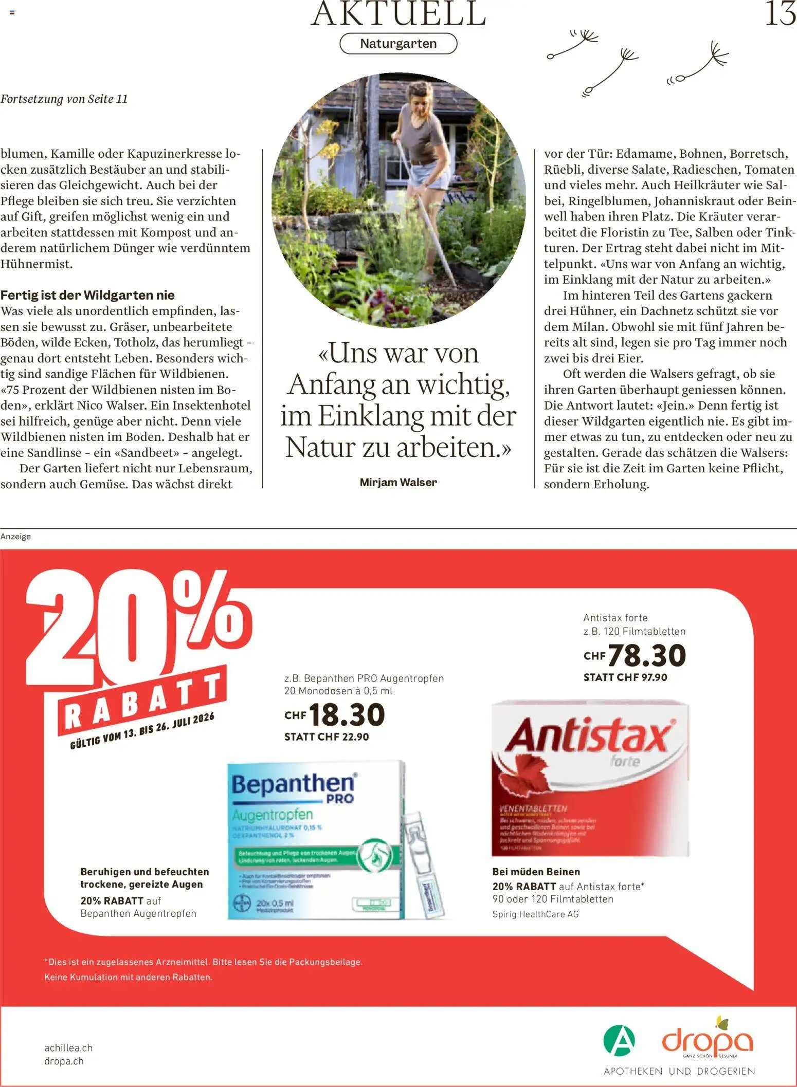 Migros aktionen Magazin