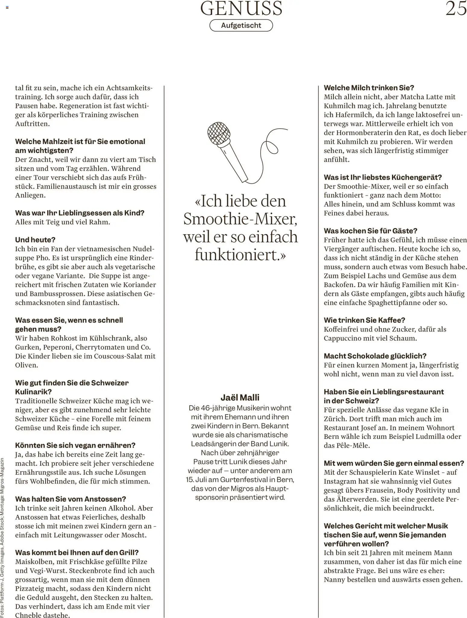 Migros aktionen Magazin