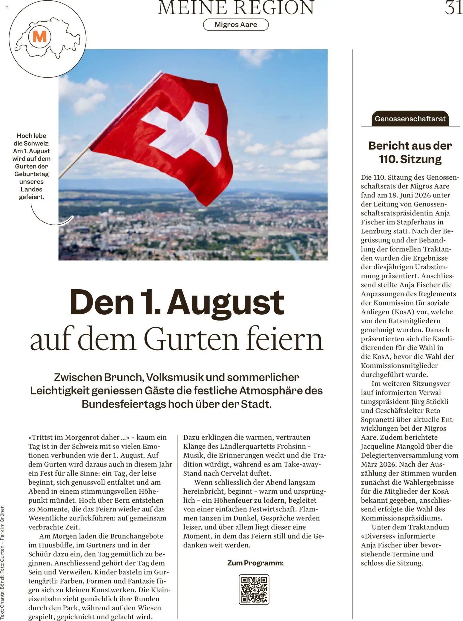 Migros aktionen Magazin