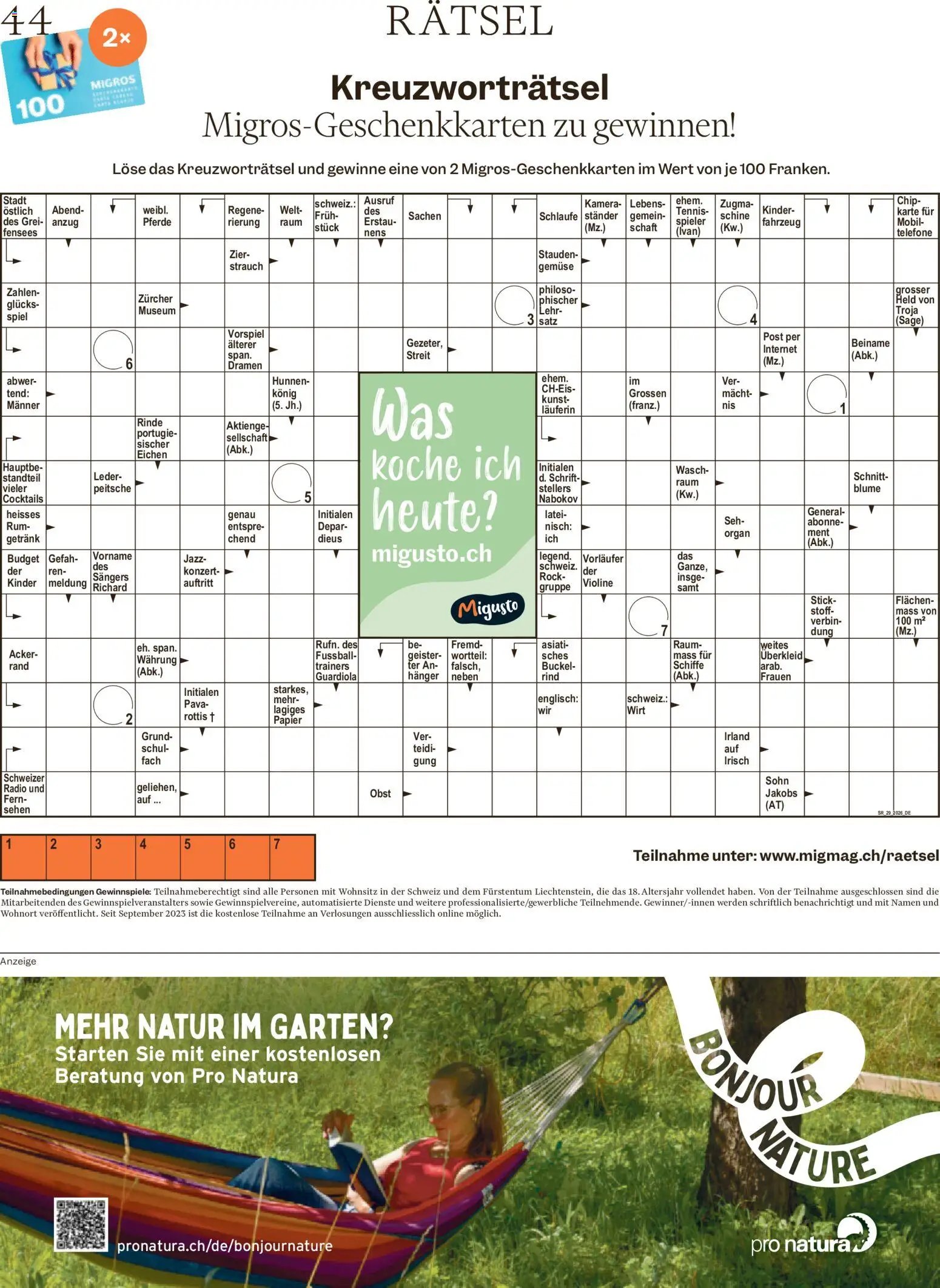 Migros aktionen Magazin