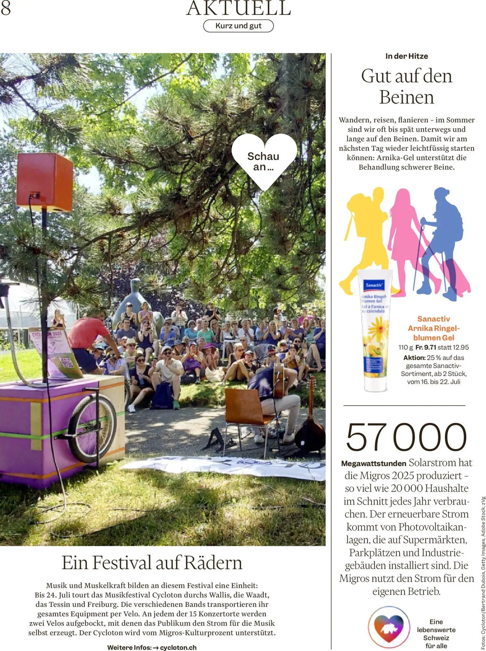 Migros aktionen Magazin