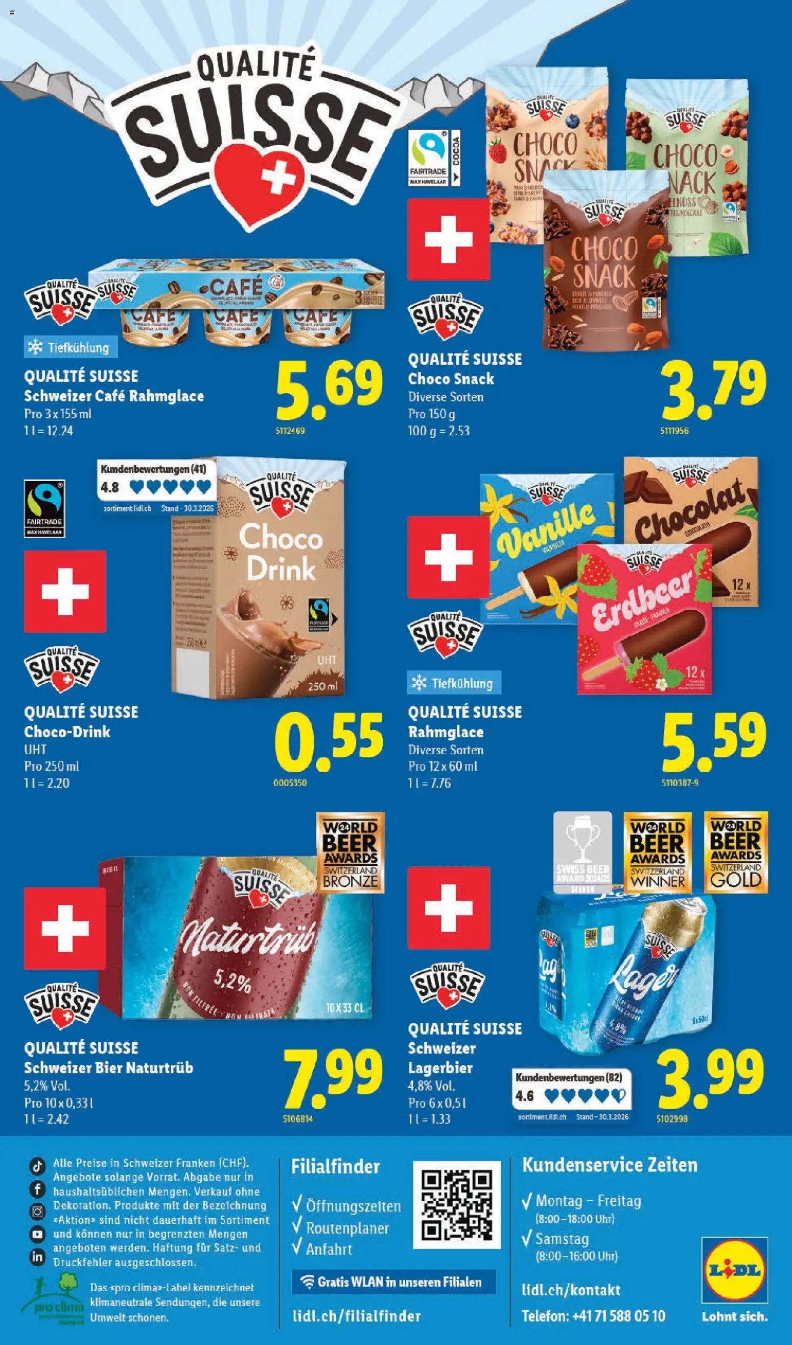 Lidl aktionen Qualité Suisse (2026-05-07 - 2026-05-12)