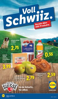 Lidl aktionen Qualité Suisse (2026-05-07 - 2026-05-12)