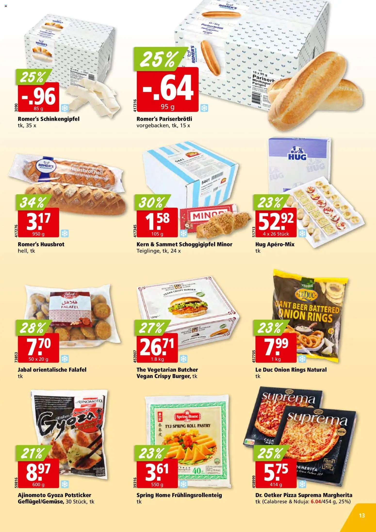 Aligro Aktionen Schlieren, Gossau SG, Frauenfeld, Rapperswil-Jona, Sargans, Bern, Brüttisellen, Pratteln, Emmen, Spreitenbach (2026-01-19 - 2026-01-24) | 13