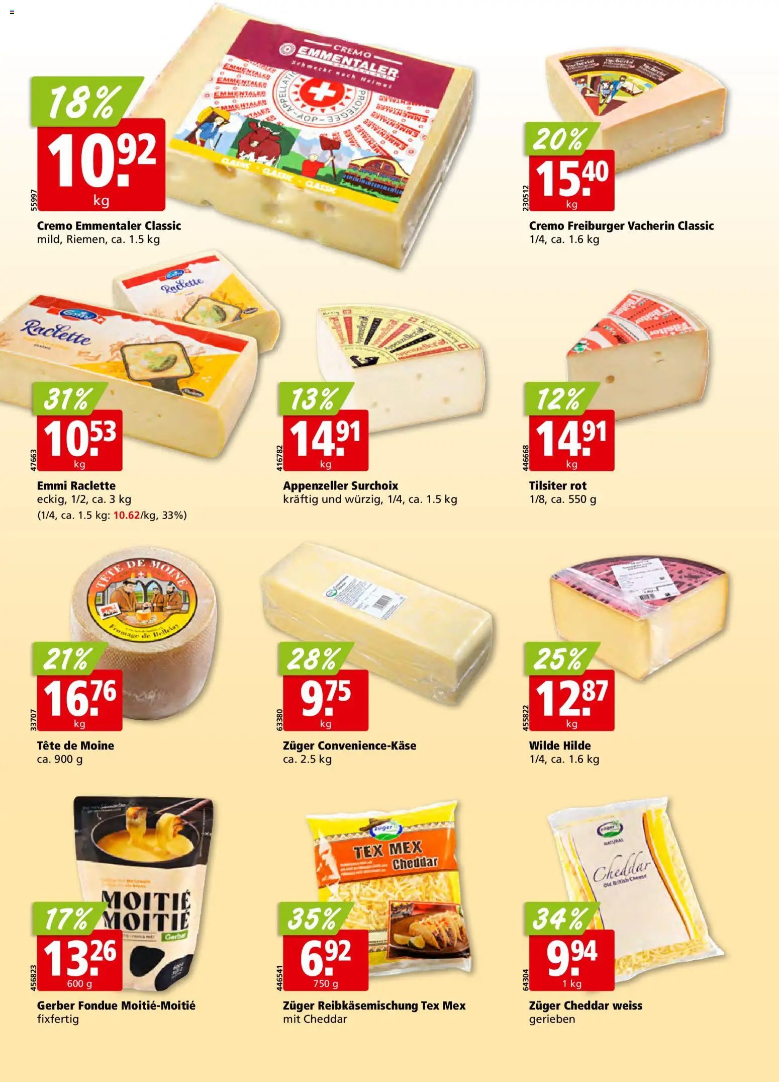 Aligro Aktionen Schlieren, Gossau SG, Frauenfeld, Rapperswil-Jona, Sargans, Bern, Brüttisellen, Pratteln, Emmen, Spreitenbach (2026-01-19 - 2026-01-24) | 16