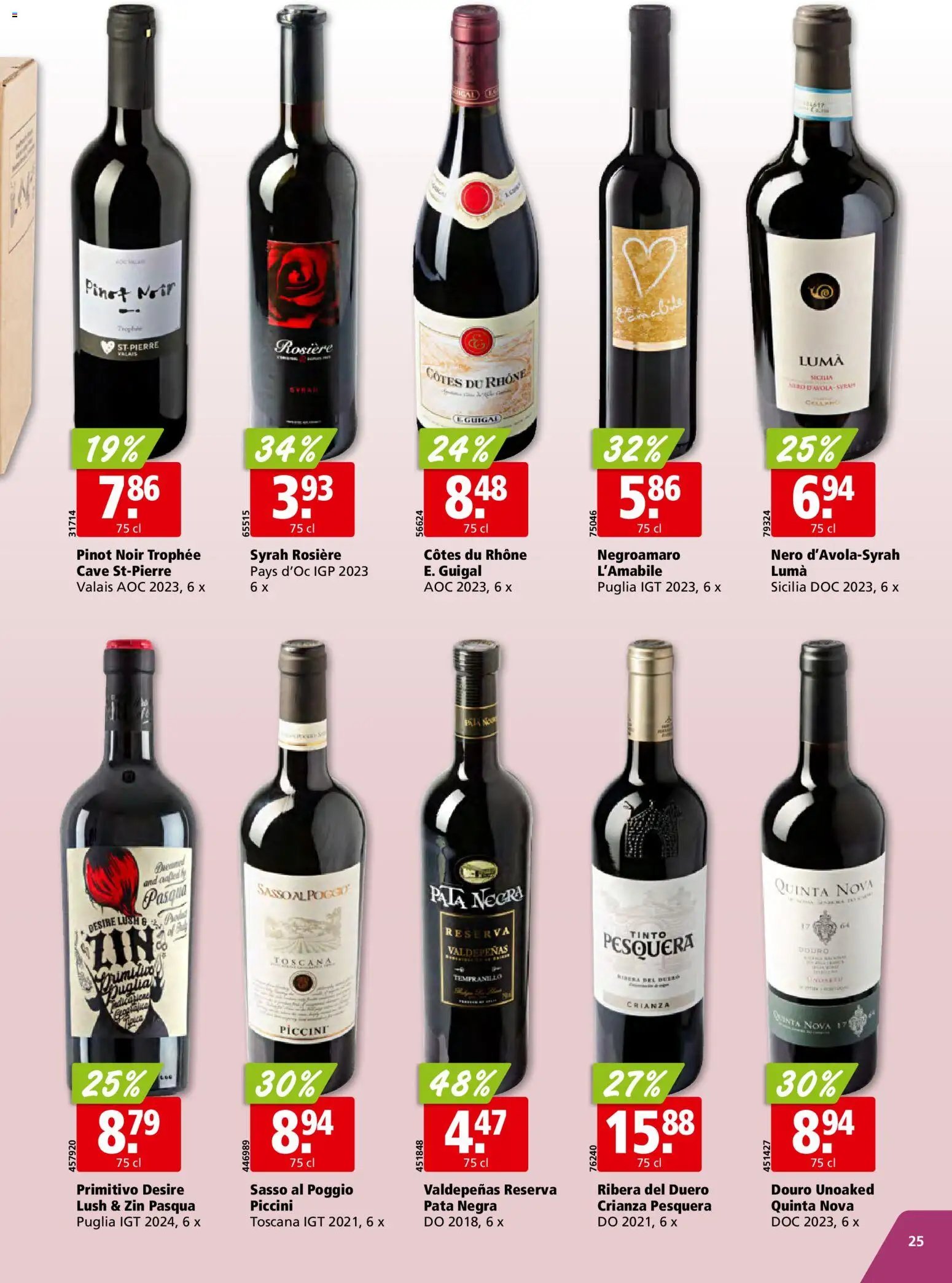 Aligro Aktionen Schlieren, Gossau SG, Frauenfeld, Rapperswil-Jona, Sargans, Bern, Brüttisellen, Pratteln, Emmen, Spreitenbach (2026-01-19 - 2026-01-24) | 25