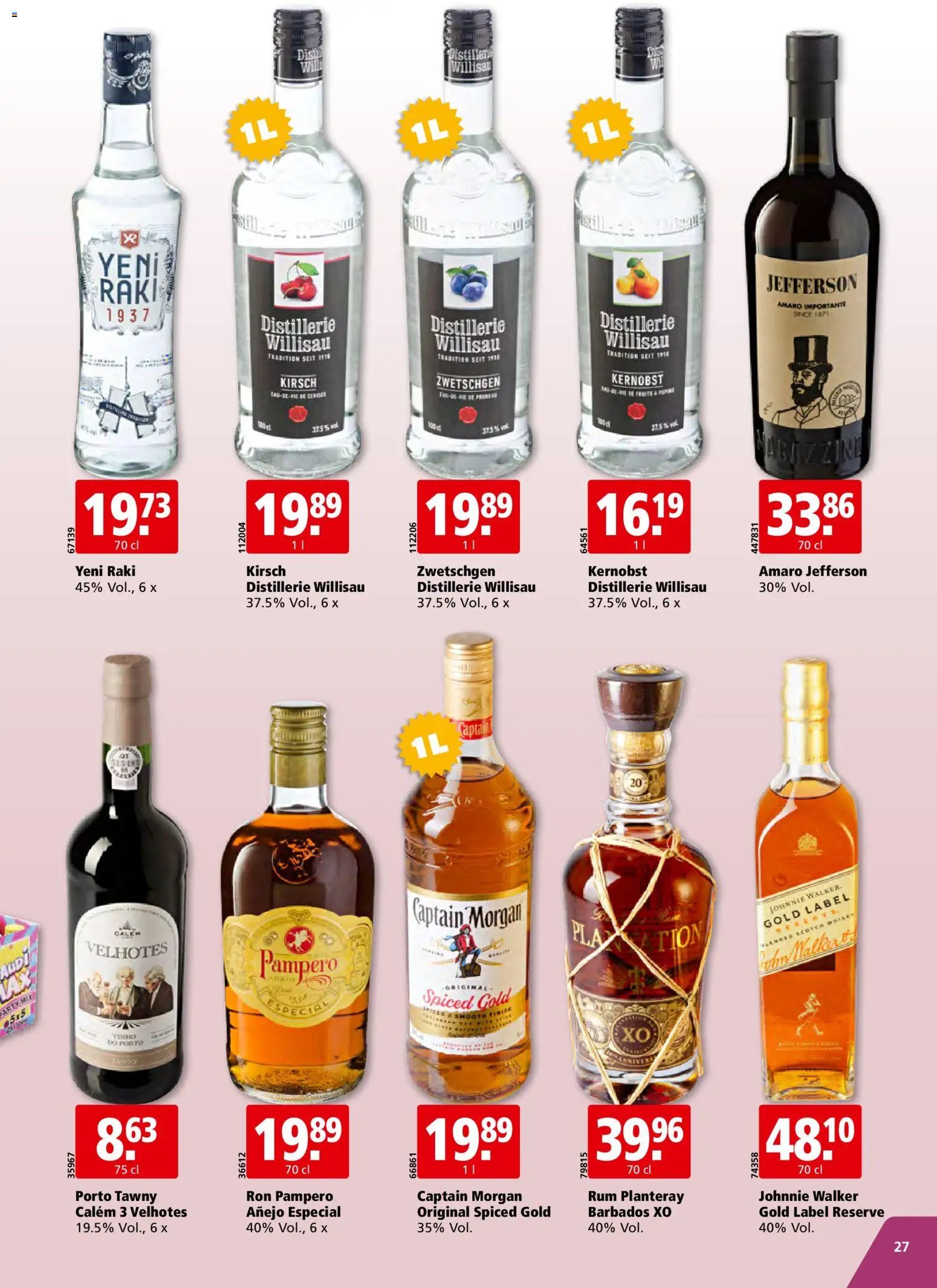 Aligro Aktionen Schlieren, Gossau SG, Frauenfeld, Rapperswil-Jona, Sargans, Bern, Brüttisellen, Pratteln, Emmen, Spreitenbach (2026-01-19 - 2026-01-24) | 27