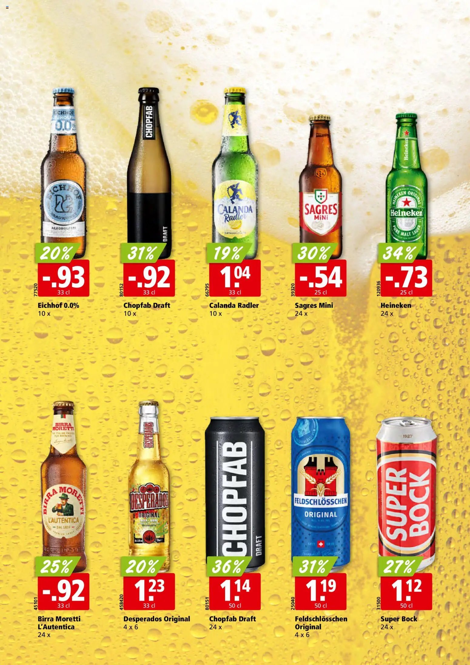 Aligro Aktionen Schlieren, Gossau SG, Frauenfeld, Rapperswil-Jona, Sargans, Bern, Brüttisellen, Pratteln, Emmen, Spreitenbach (2026-01-19 - 2026-01-24) | 28