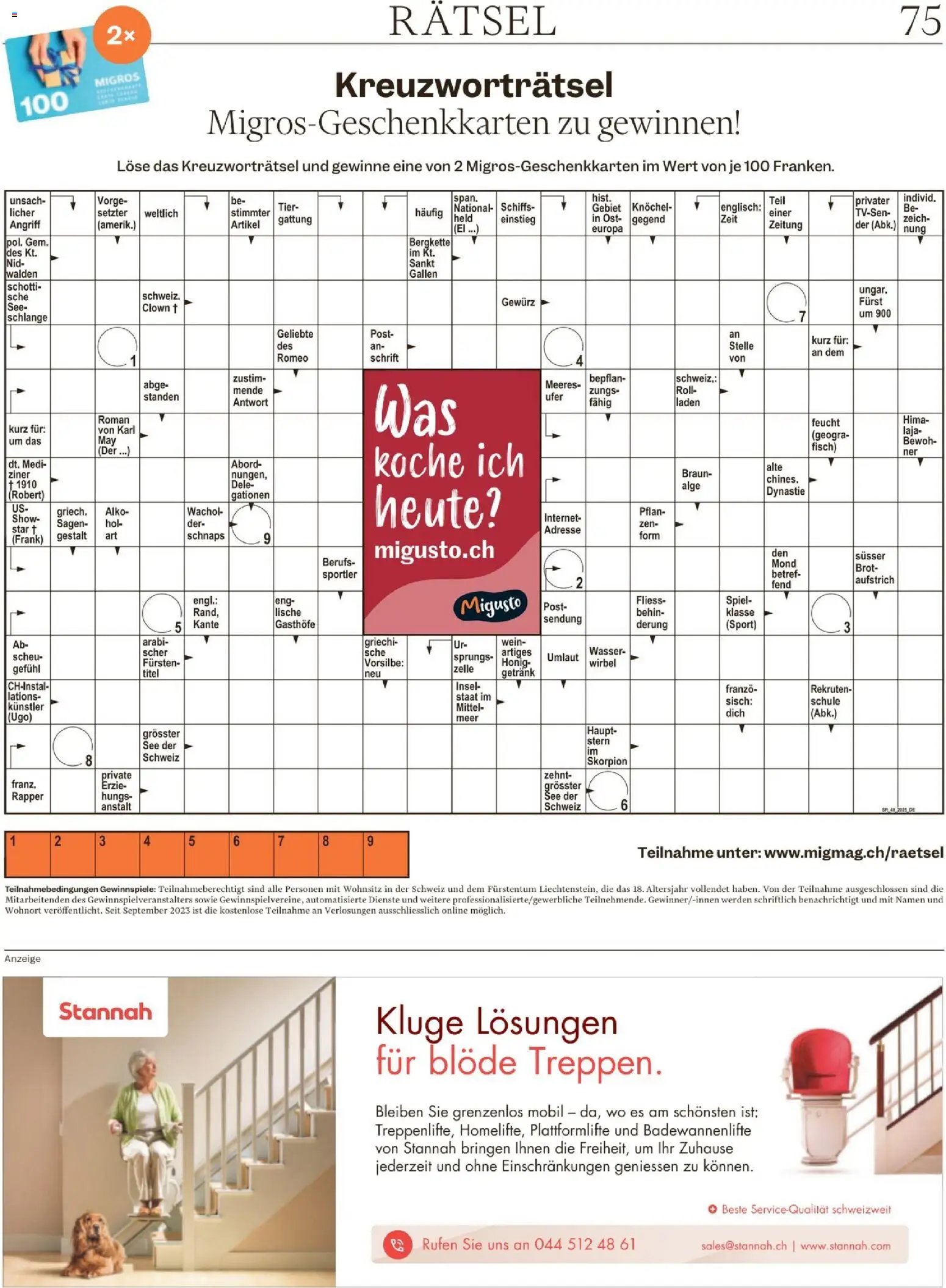Migros Magazin (2025-11-24 - 2025-12-01)