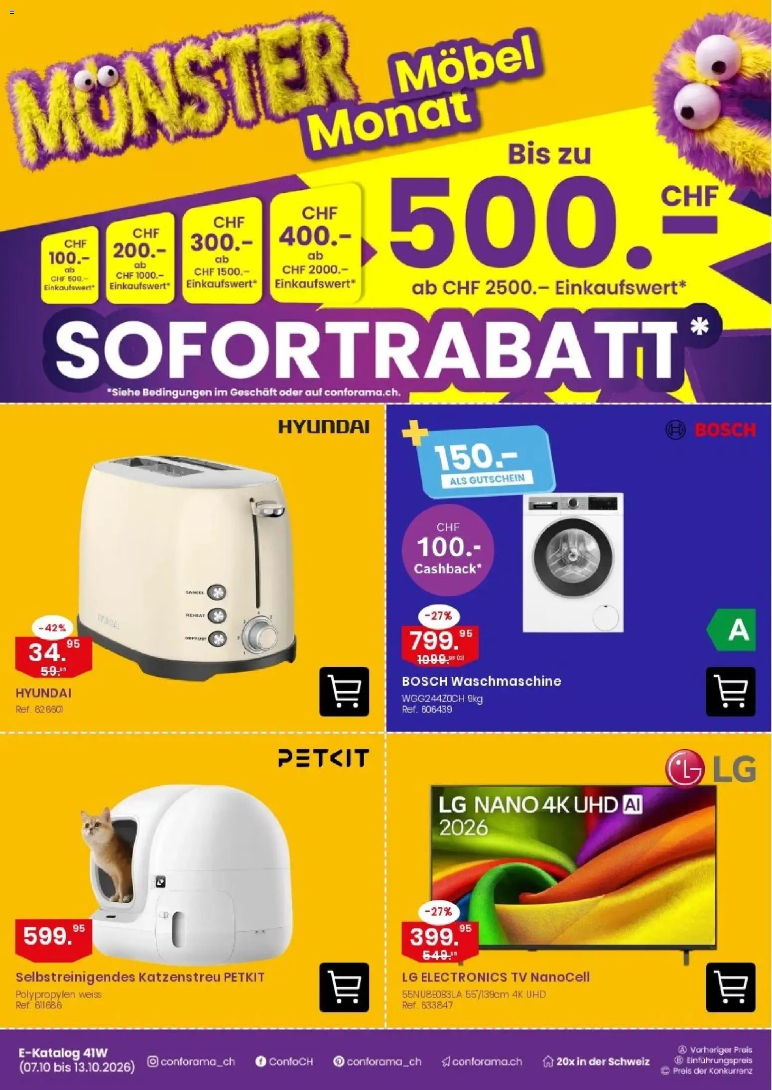 Conforama aktionen E-catalog