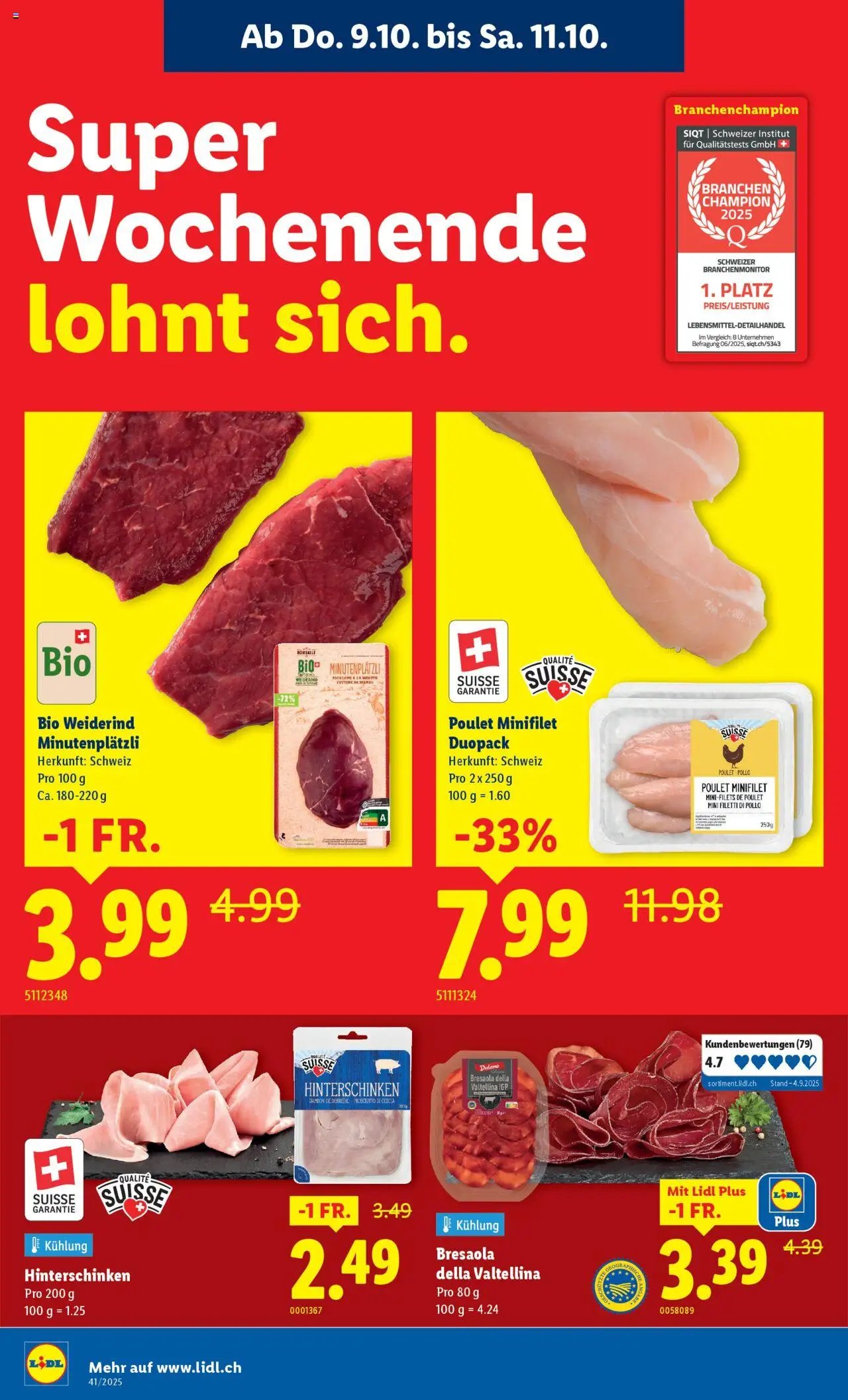 Lidl Aktionen (2025-10-09 - 2025-10-15)