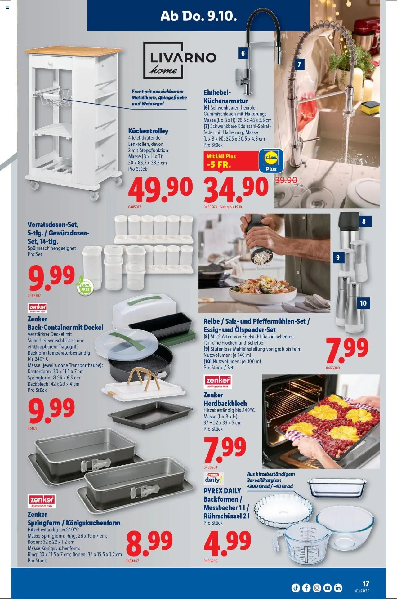 Lidl Aktionen (2025-10-09 - 2025-10-15)