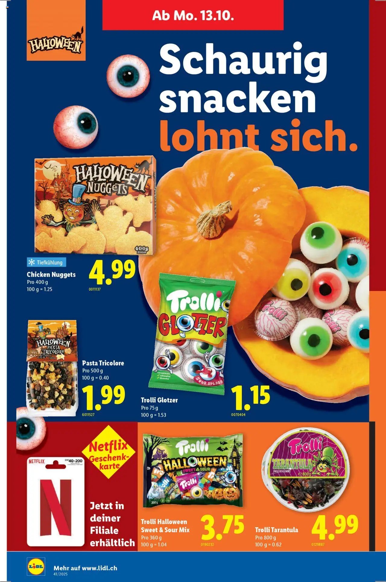 Lidl Aktionen (2025-10-09 - 2025-10-15)