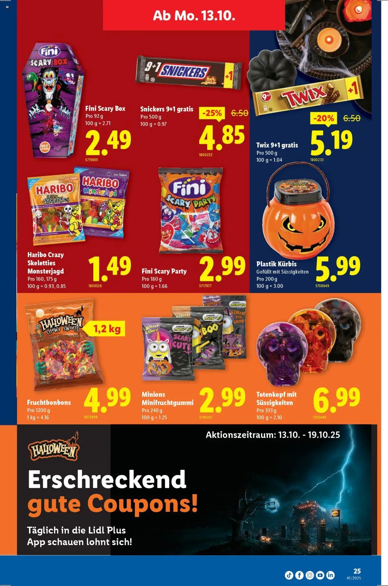 Lidl Aktionen (2025-10-09 - 2025-10-15)