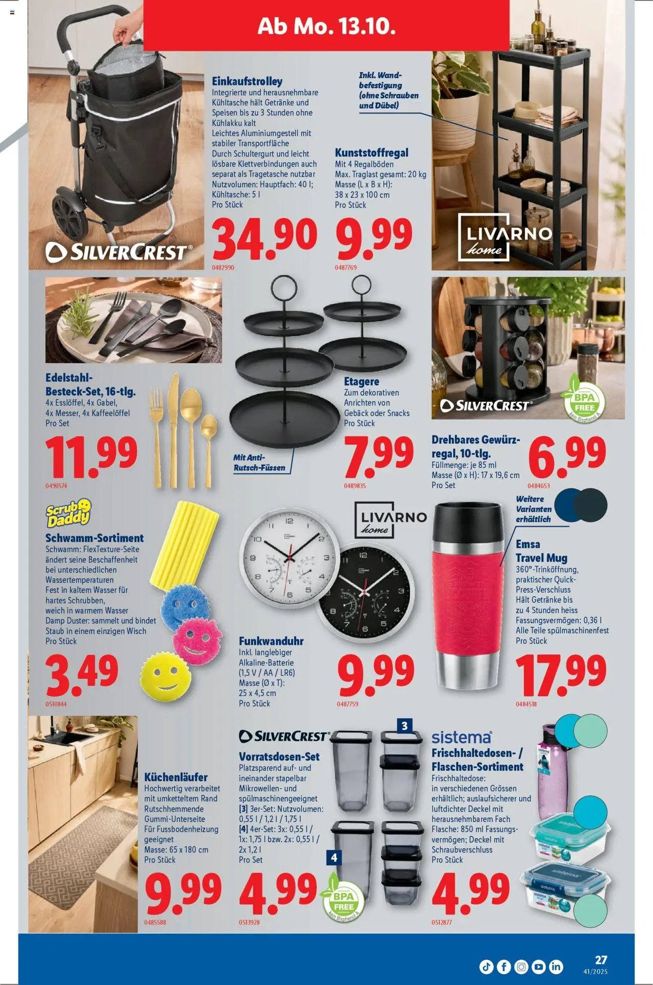 Lidl Aktionen (2025-10-09 - 2025-10-15)